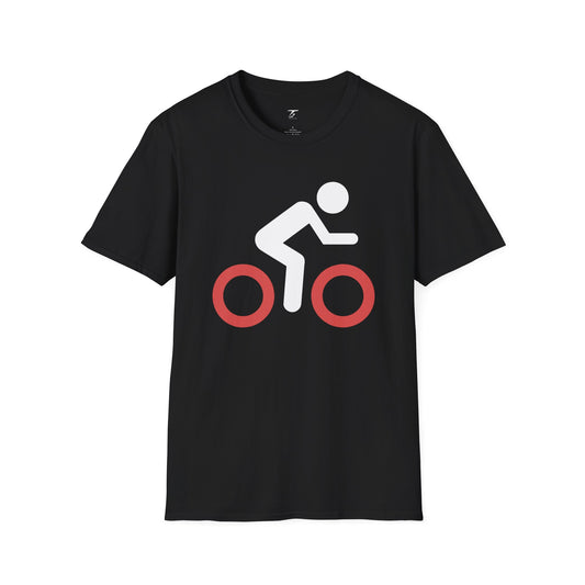 T5 Minimalist Cycling Sign T-Shirt for Men