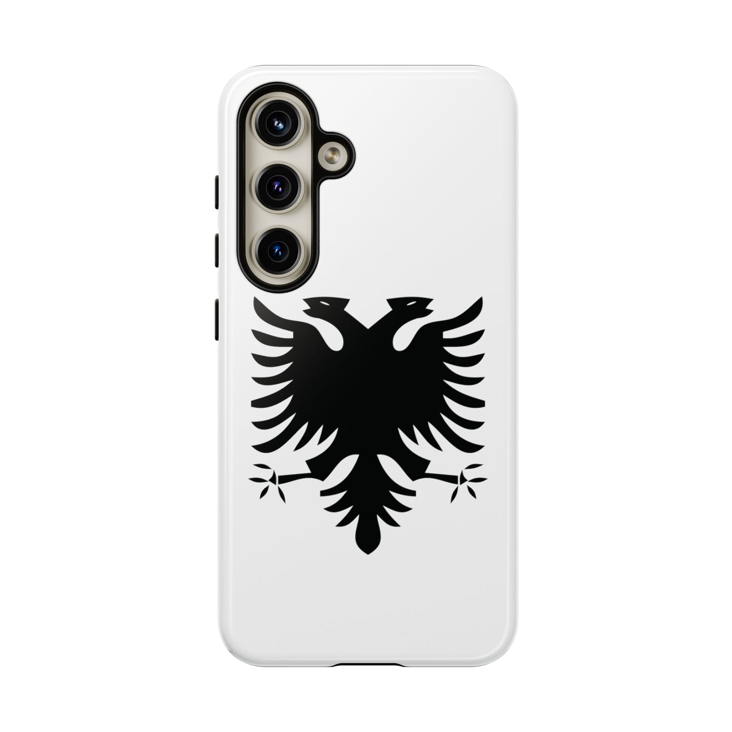 T5 Minimalist Albanian Flag Two Headed Eagle Smartphone Case