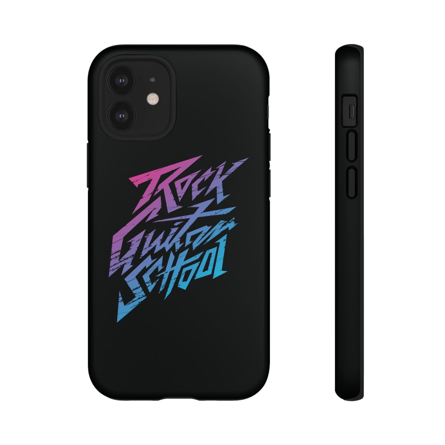 T5 Minimalist ROCK GUITAR SCHOOL Smartphone Case