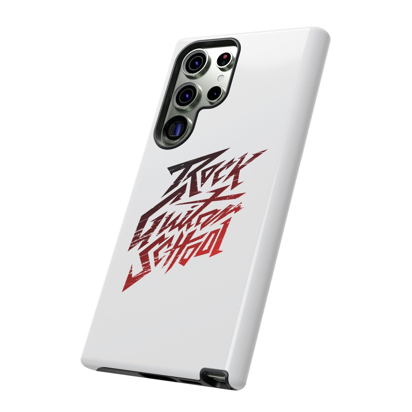 T5 Minimalist ROCK GUITAR SCHOOL Smartphone Case