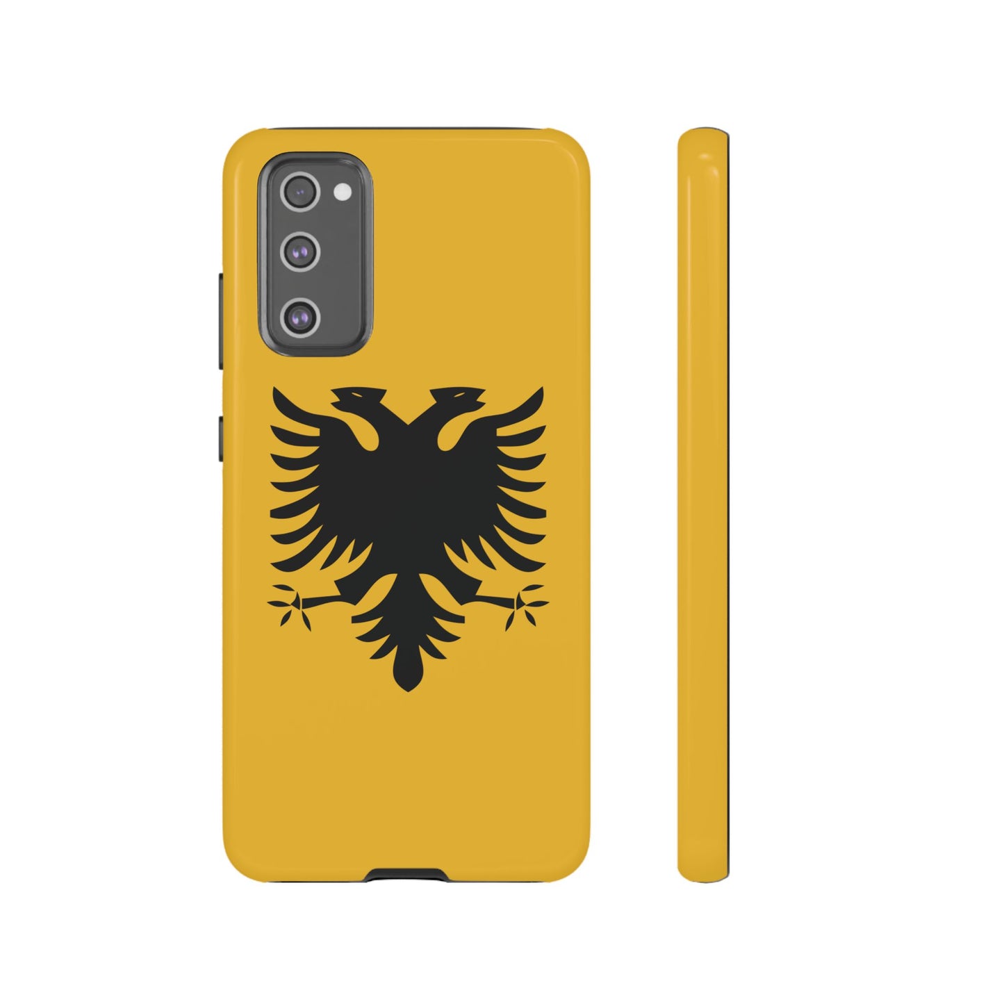 T5 Minimalist Albanian Flag Two Headed Eagle Smartphone Case
