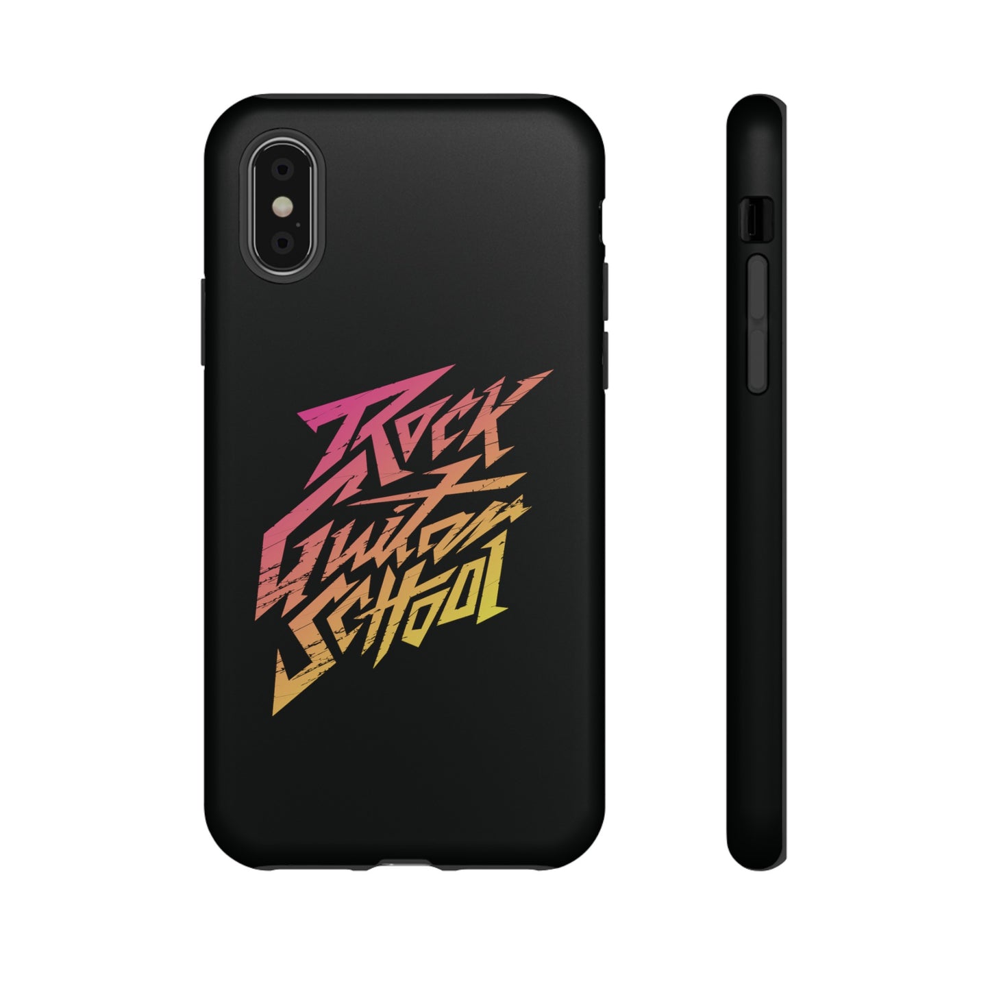 T5 Minimalist ROCK GUITAR SCHOOL Smartphone Case