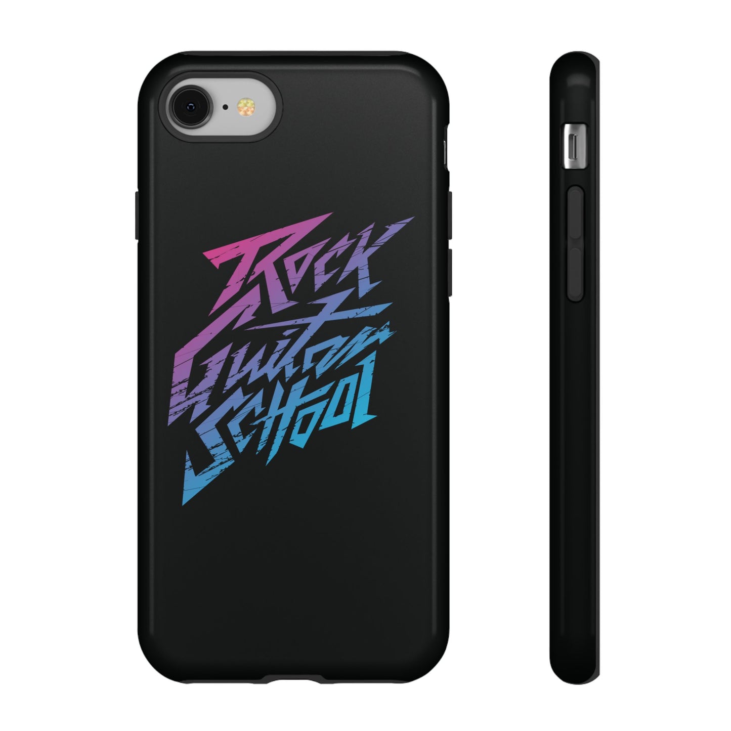 T5 Minimalist ROCK GUITAR SCHOOL Smartphone Case