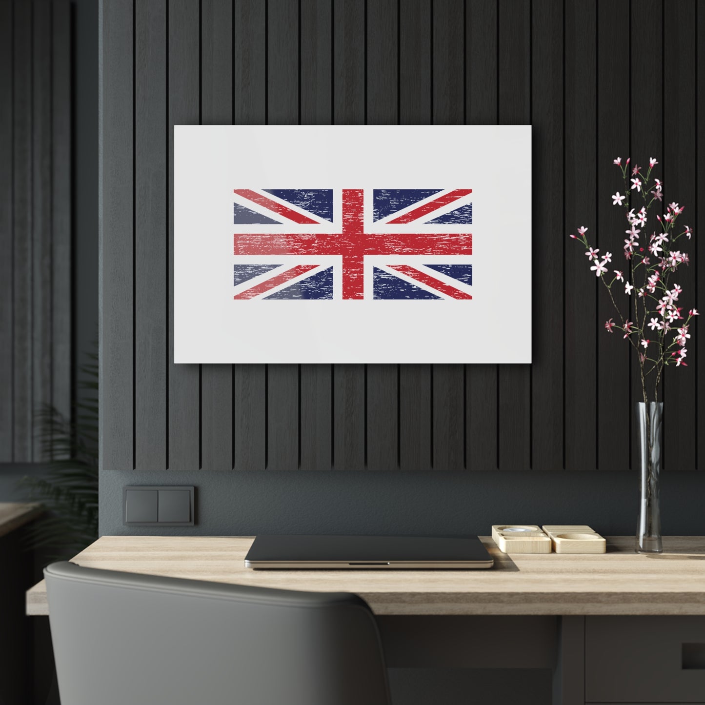 T5 Minimalist United Kingdom Flag Acrylic Print