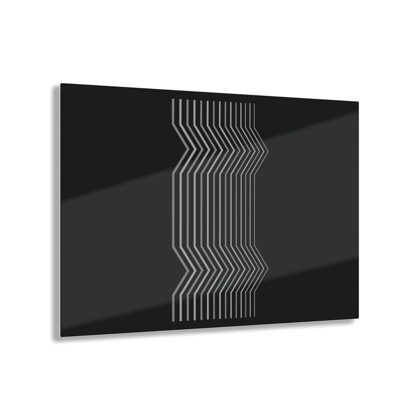 T5 Minimalist Broken Lines Acrylic Print