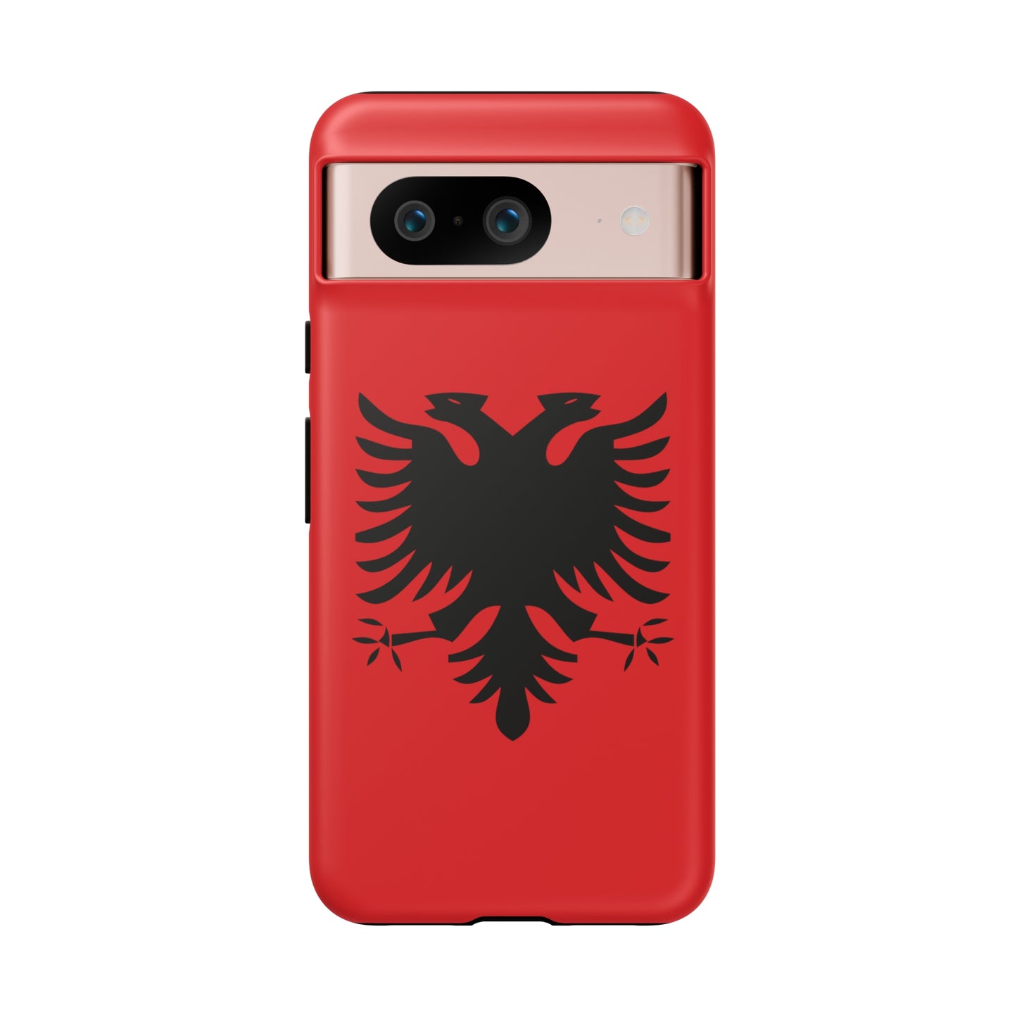 T5 Minimalist Albanian Flag Two Headed Eagle Smartphone Case