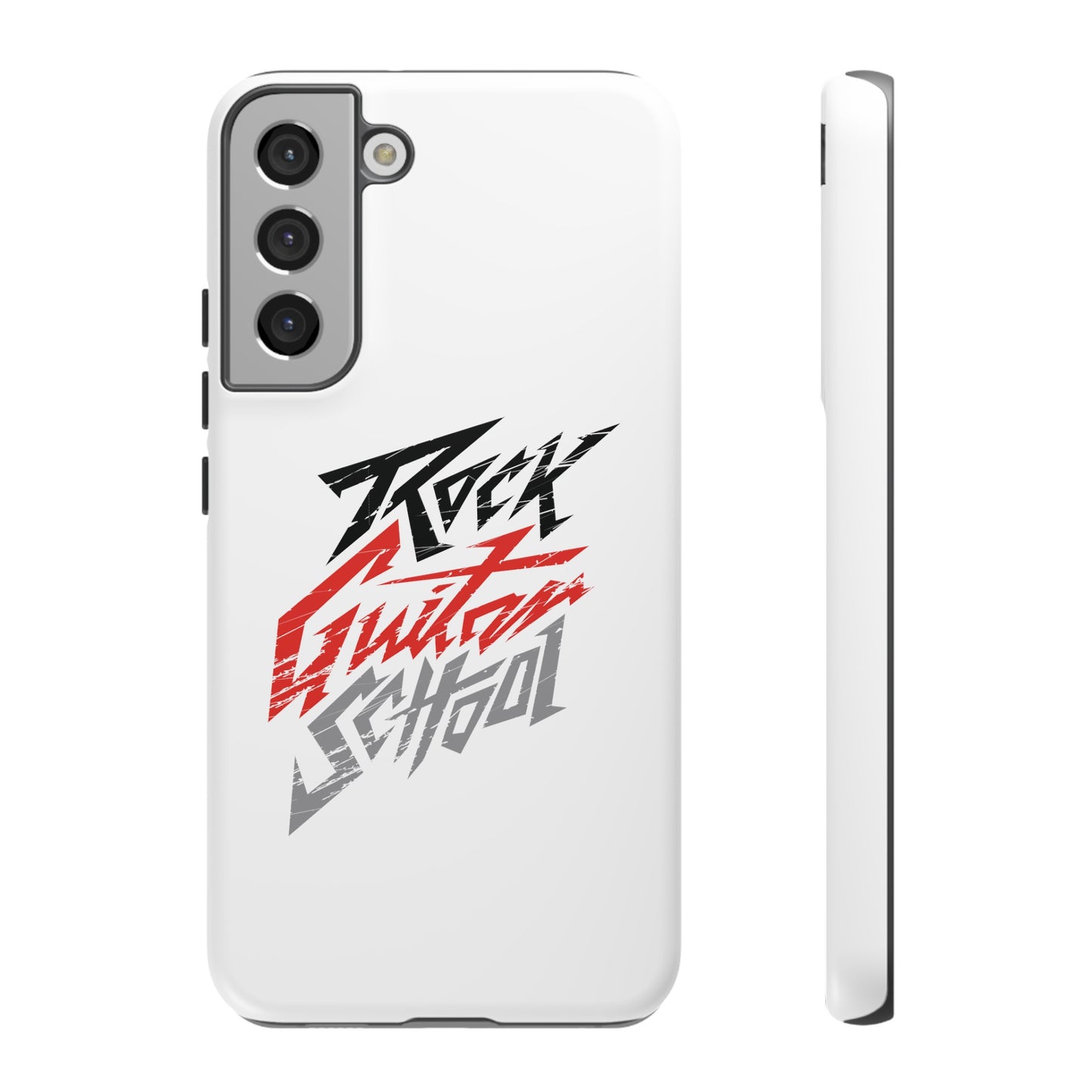 T5 Minimalist ROCK GUITAR SCHOOL Smartphone Case