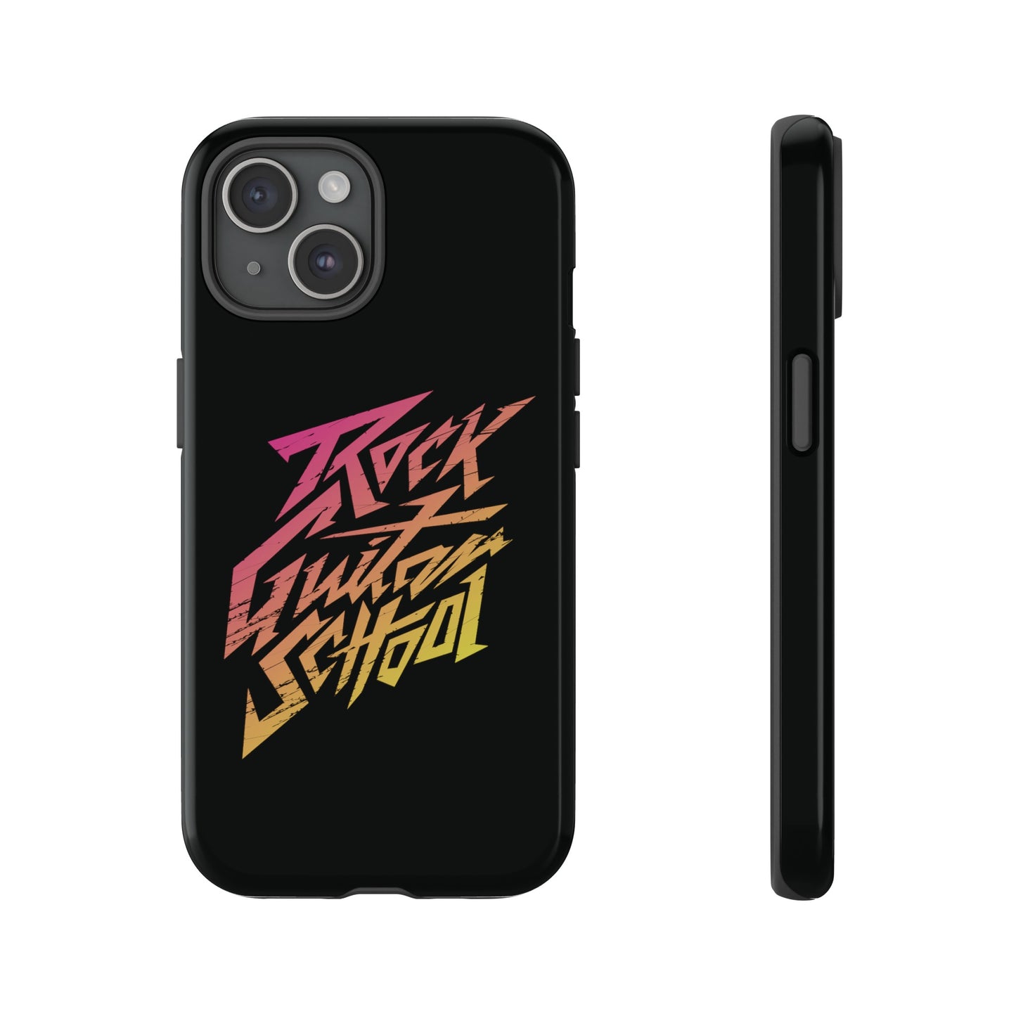 T5 Minimalist ROCK GUITAR SCHOOL Smartphone Case