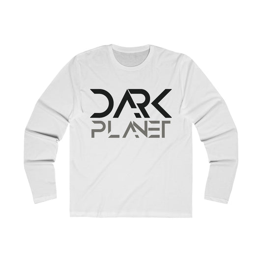 T5 Minimalist Dark Planet Long Sleeve Crew Tee for Men & Women