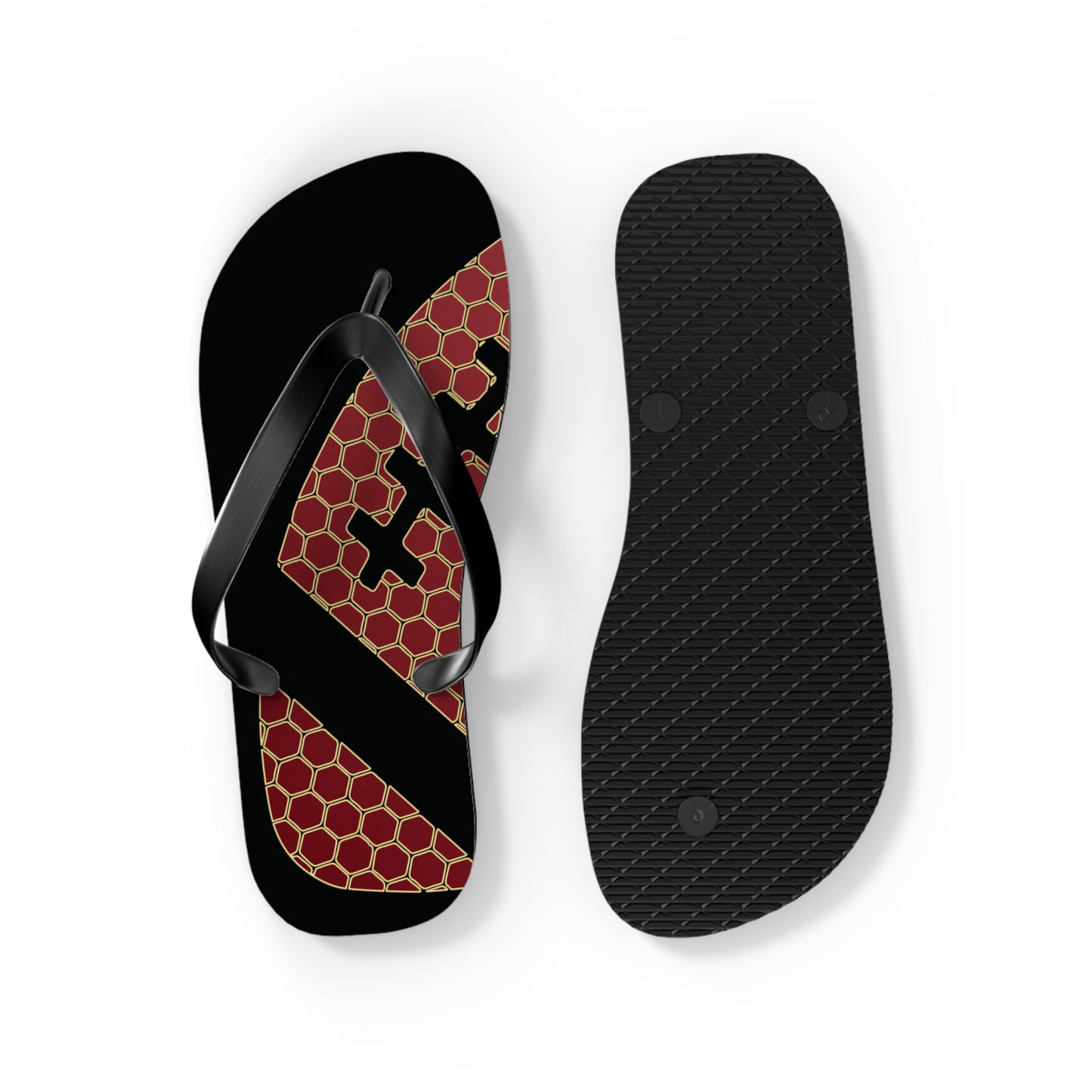 T5 Minimalist American Football Ball Flip-Flops for Men