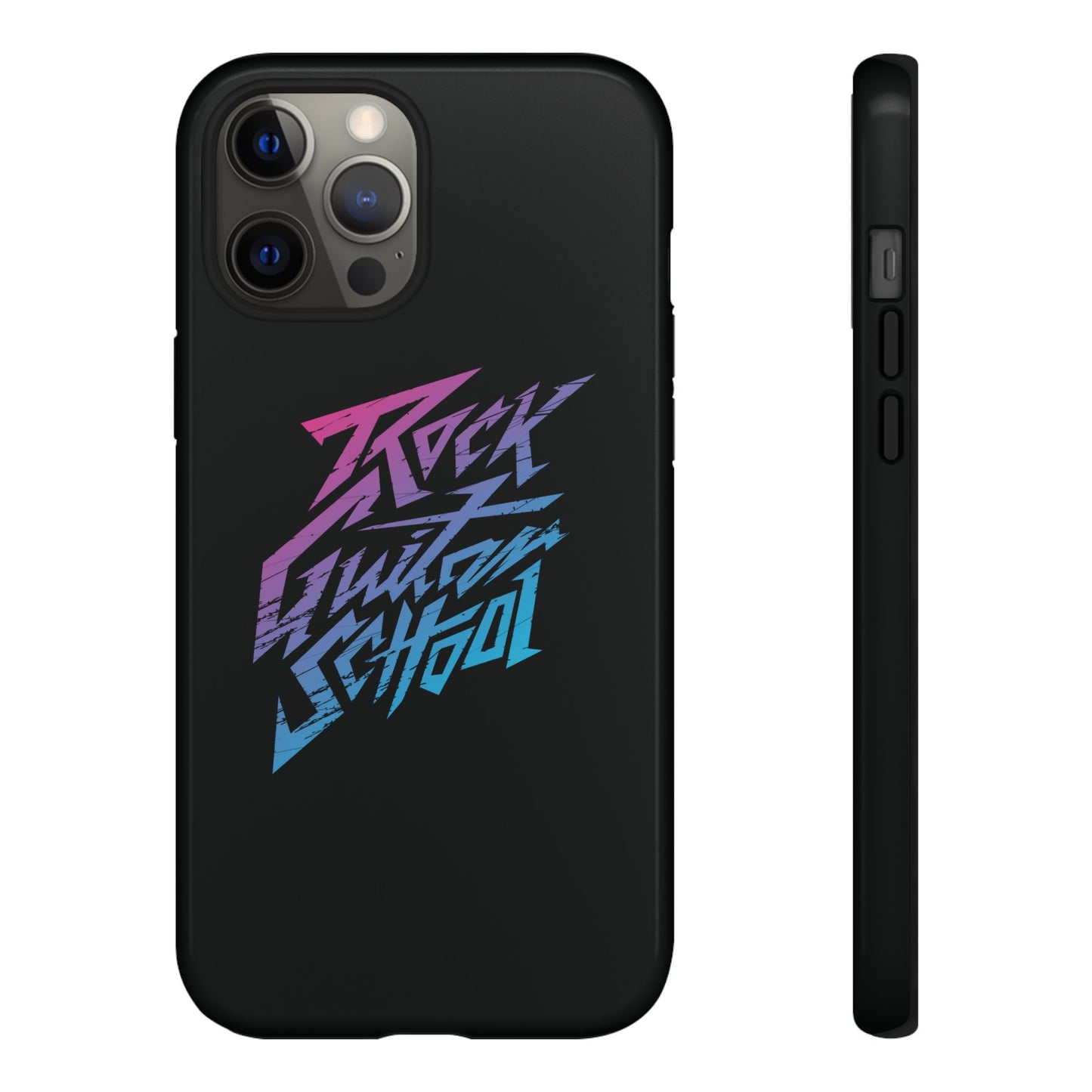 T5 Minimalist ROCK GUITAR SCHOOL Smartphone Case
