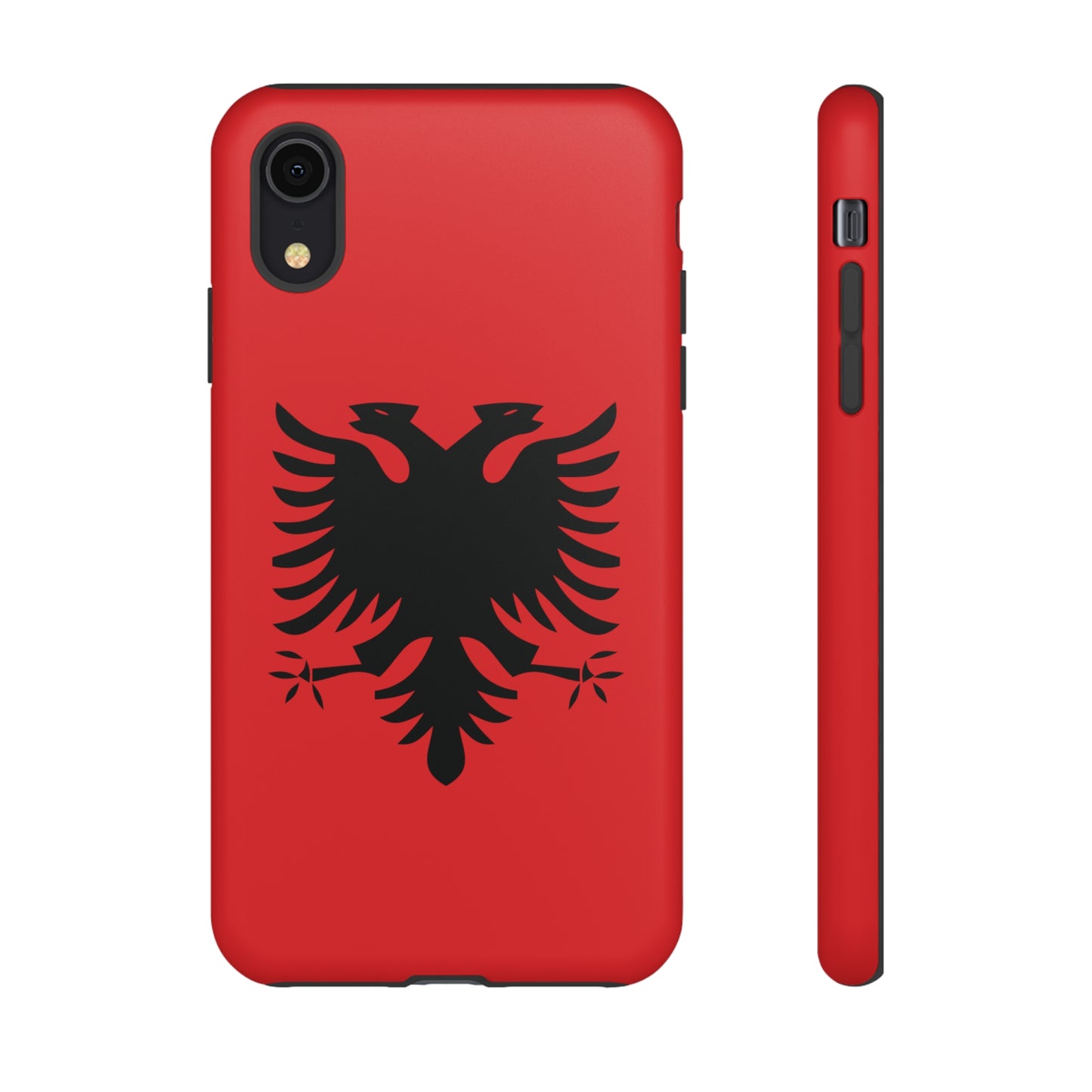 T5 Minimalist Albanian Flag Two Headed Eagle Smartphone Case