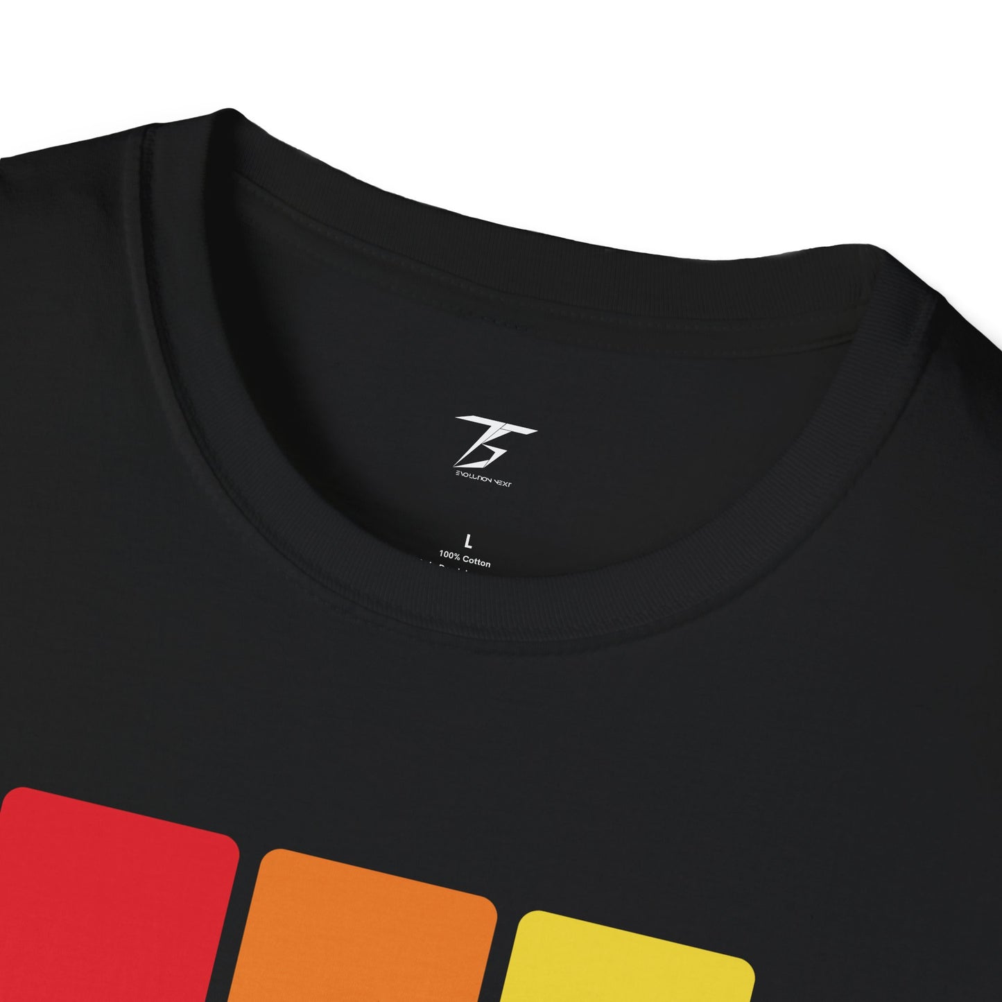 T5 Minimalist Color Cubes T-Shirt for Men