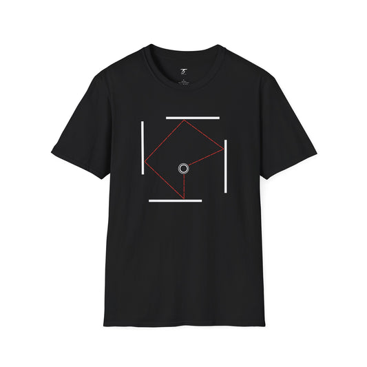 T5 Minimalist Bouncing Ball T-Shirt for Men