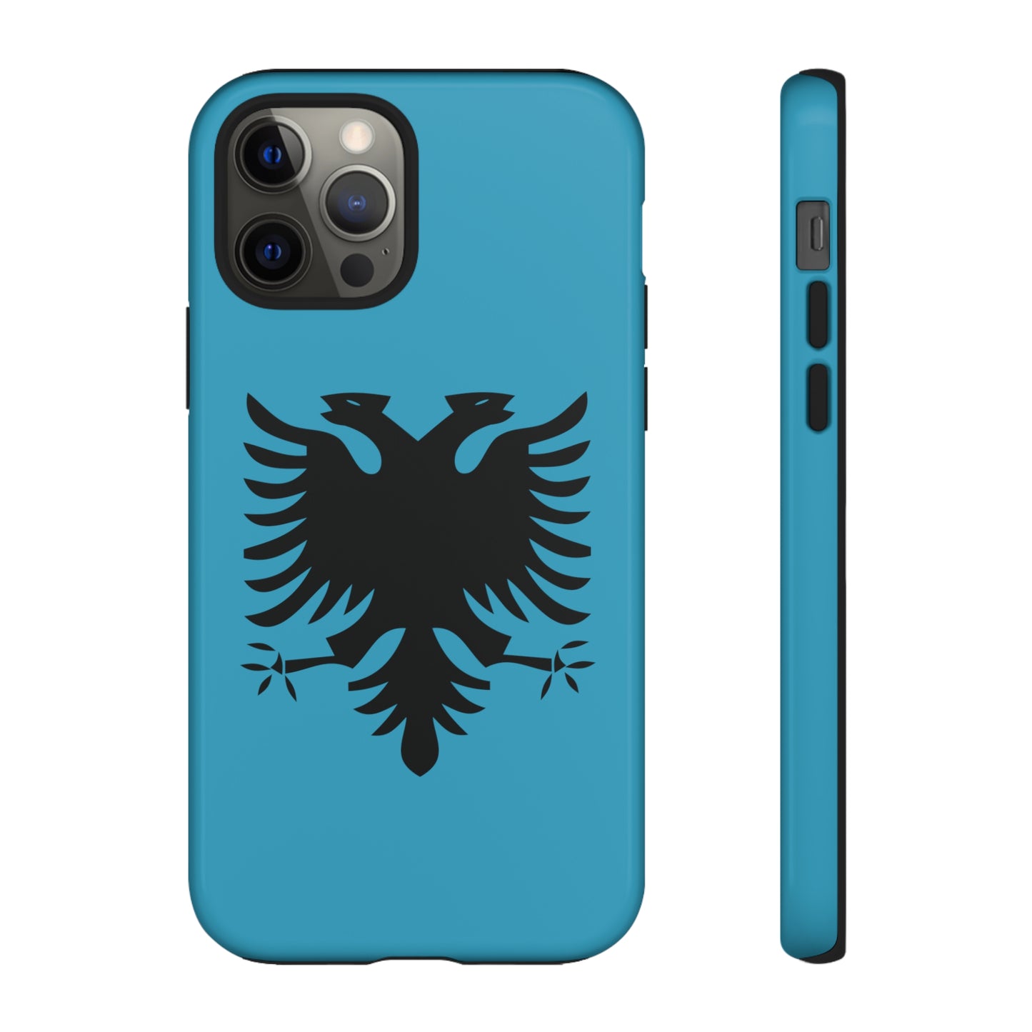 T5 Minimalist Albanian Flag Two Headed Eagle Smartphone Case