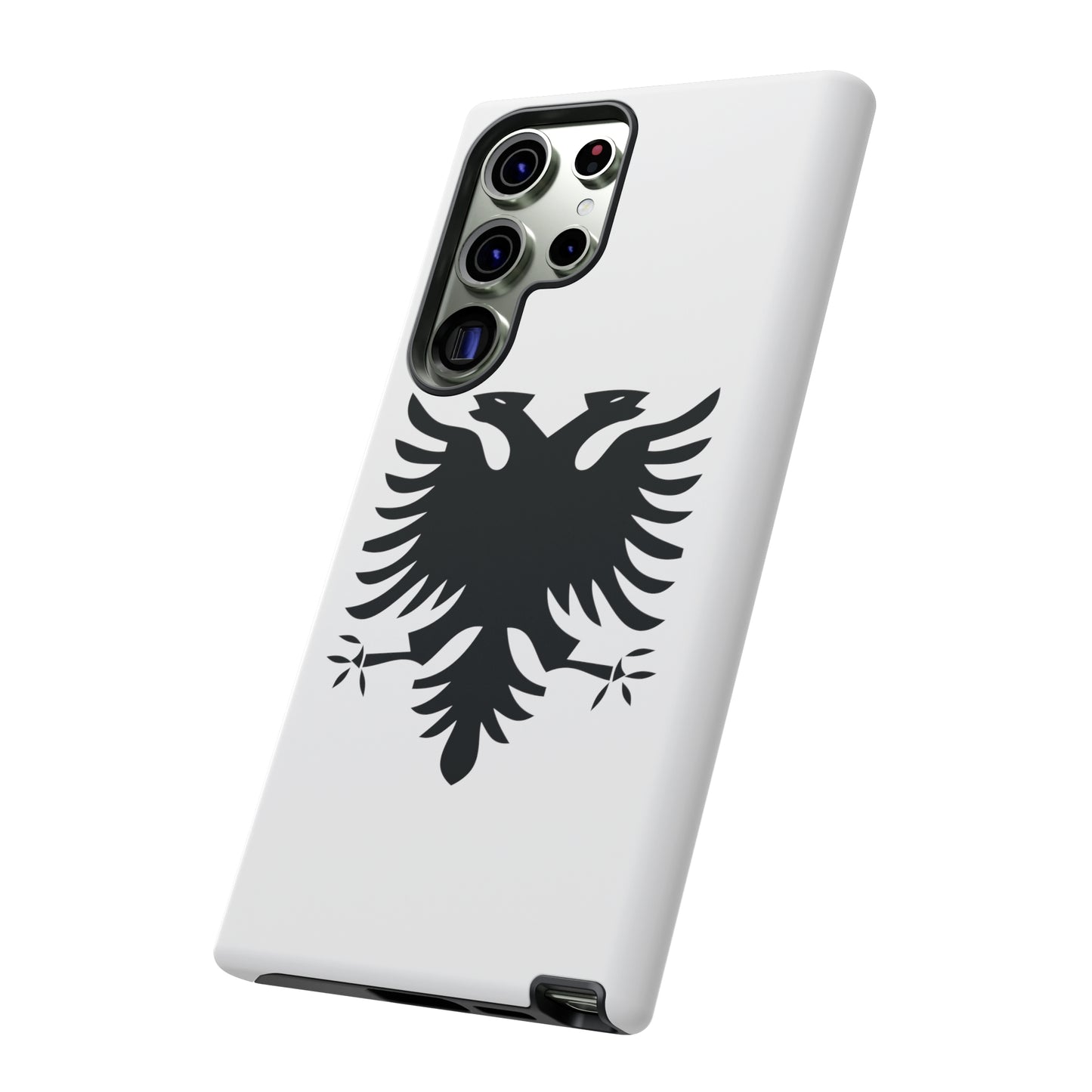 T5 Minimalist Albanian Flag Two Headed Eagle Smartphone Case