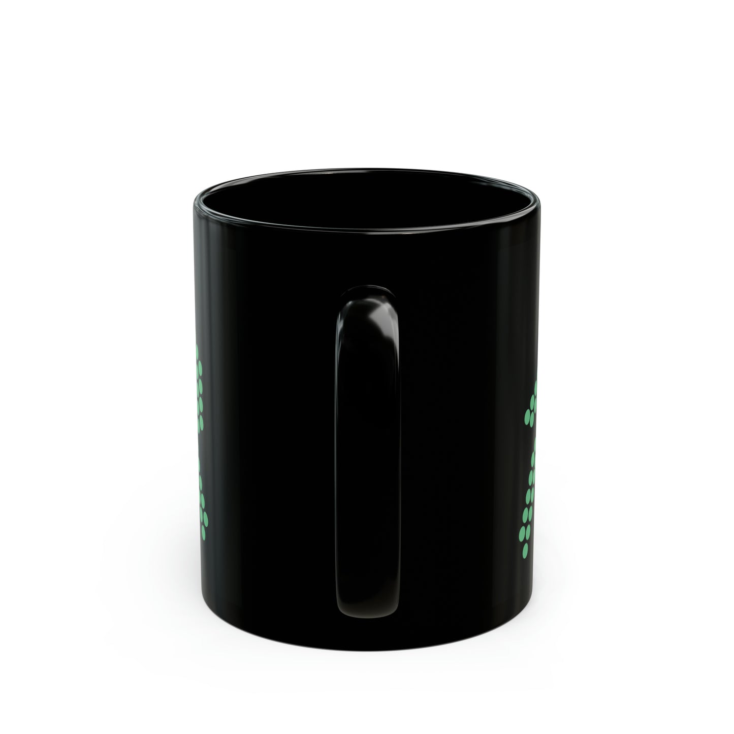 T5 Minimalist Pedestrian Walk Traffic Light Ceramic Coffee Mug