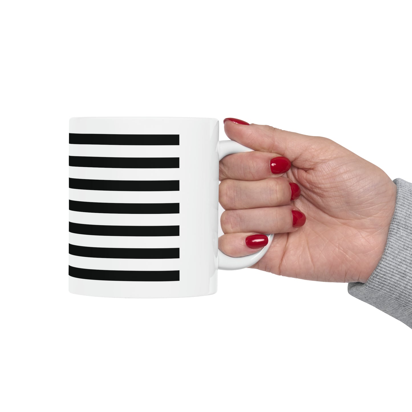 T5 Minimalist U.S.A. Flag Ceramic Coffee Mug