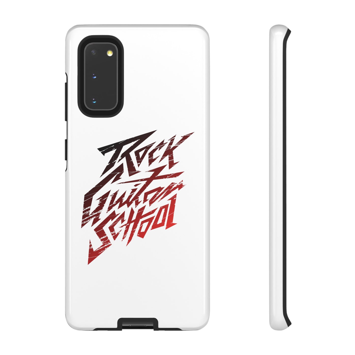 T5 Minimalist ROCK GUITAR SCHOOL Smartphone Case