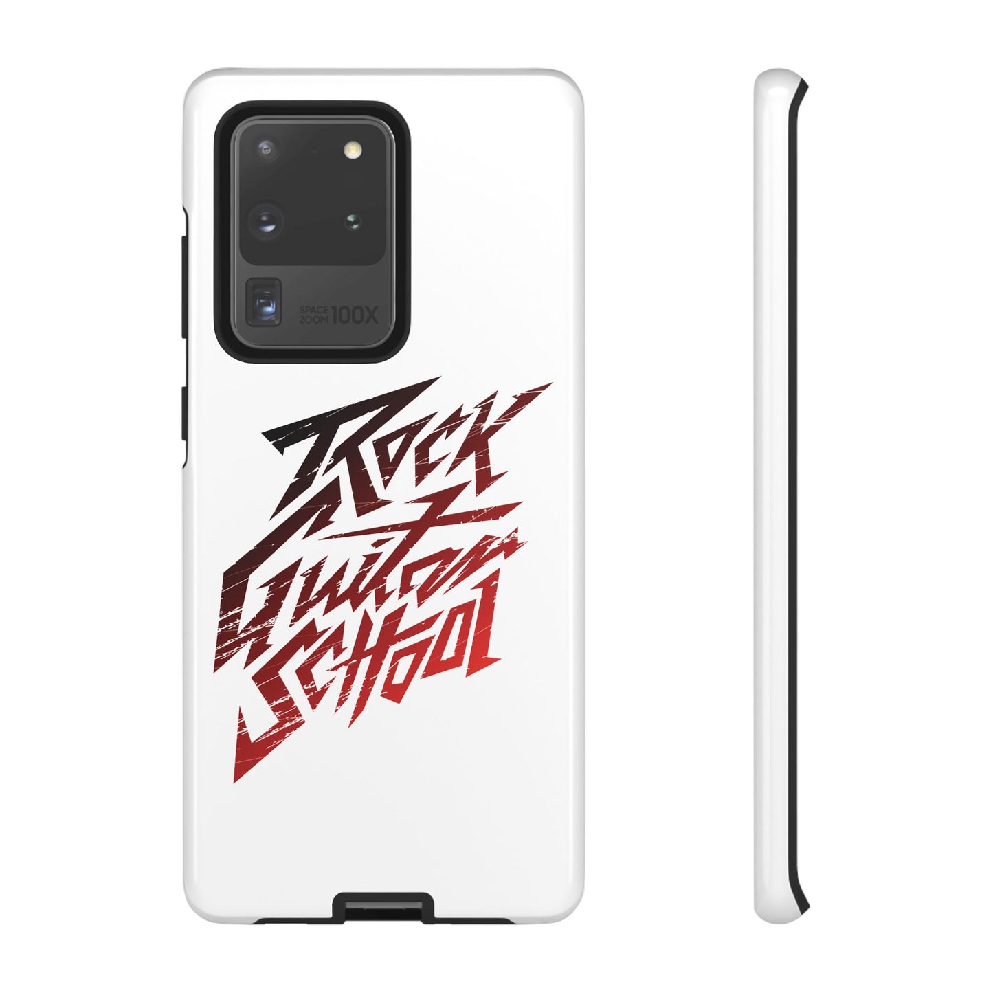 T5 Minimalist ROCK GUITAR SCHOOL Smartphone Case