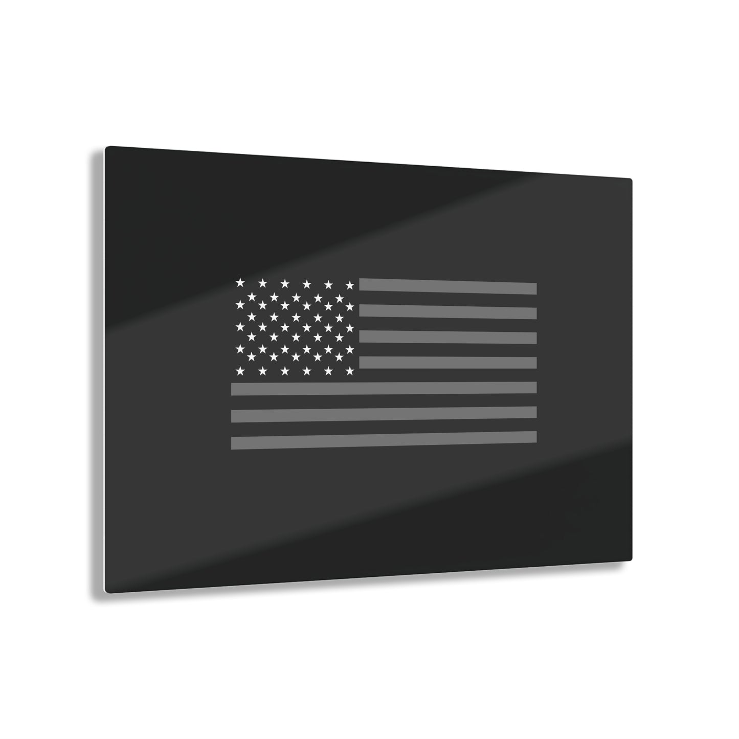 T5 Minimalist U.S.A. Flag Acrylic Print