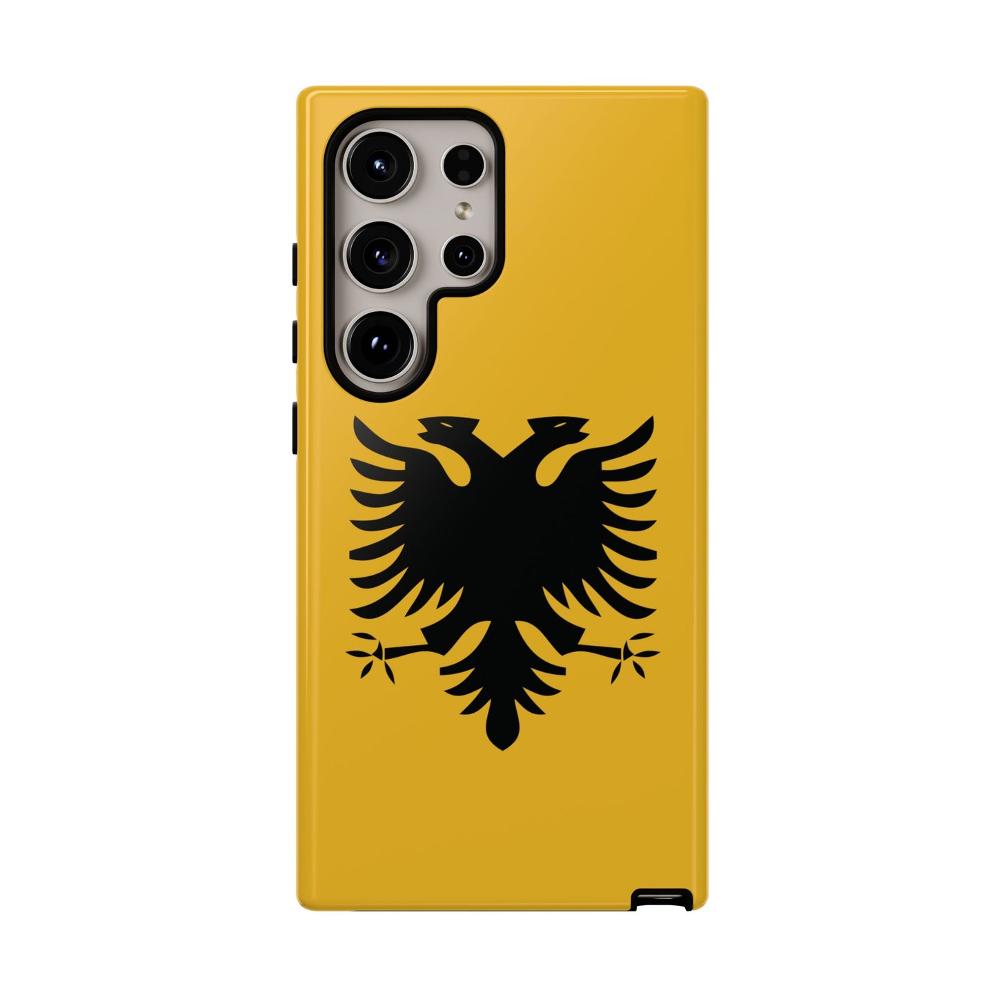 T5 Minimalist Albanian Flag Two Headed Eagle Smartphone Case