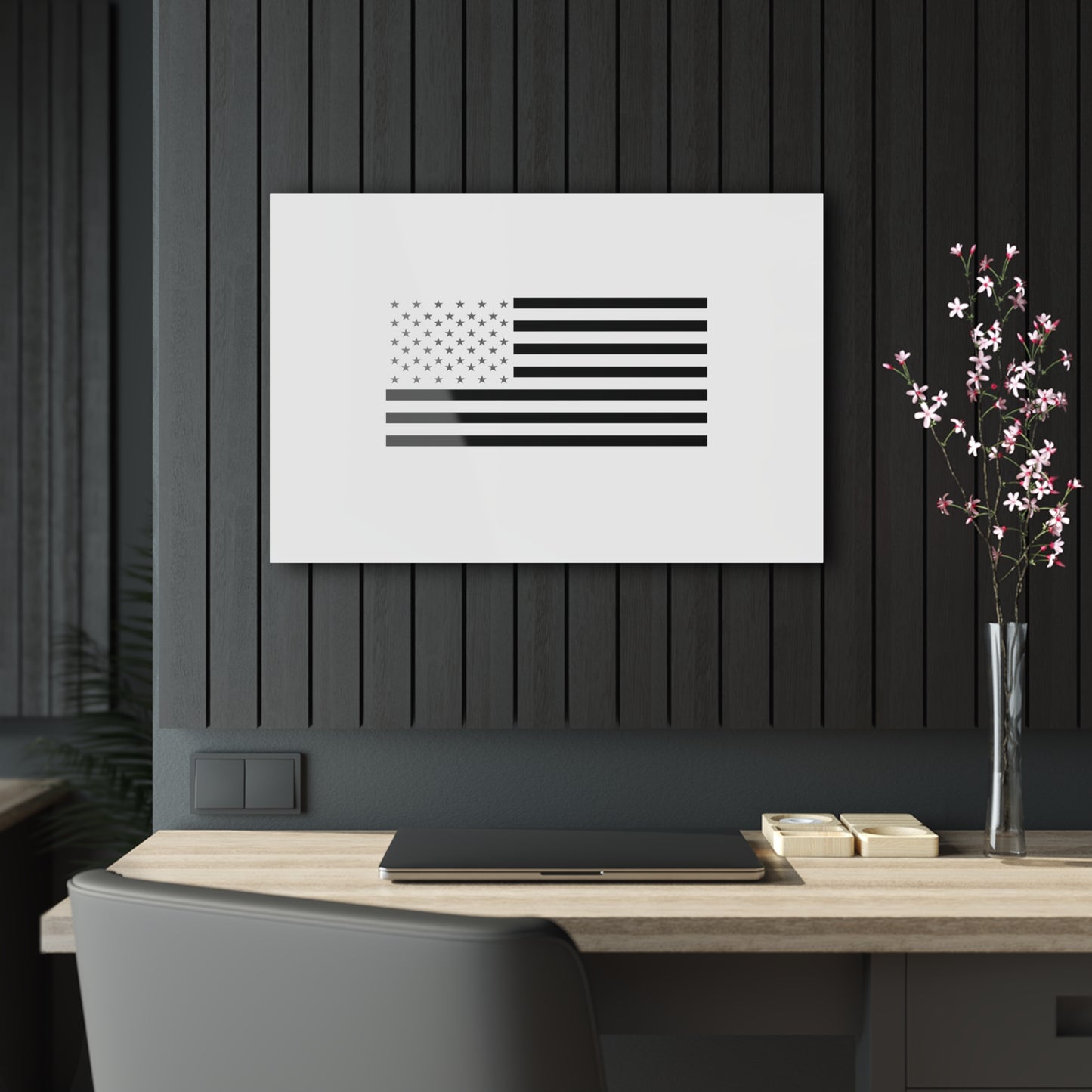 T5 Minimalist U.S.A. Flag Acrylic Print