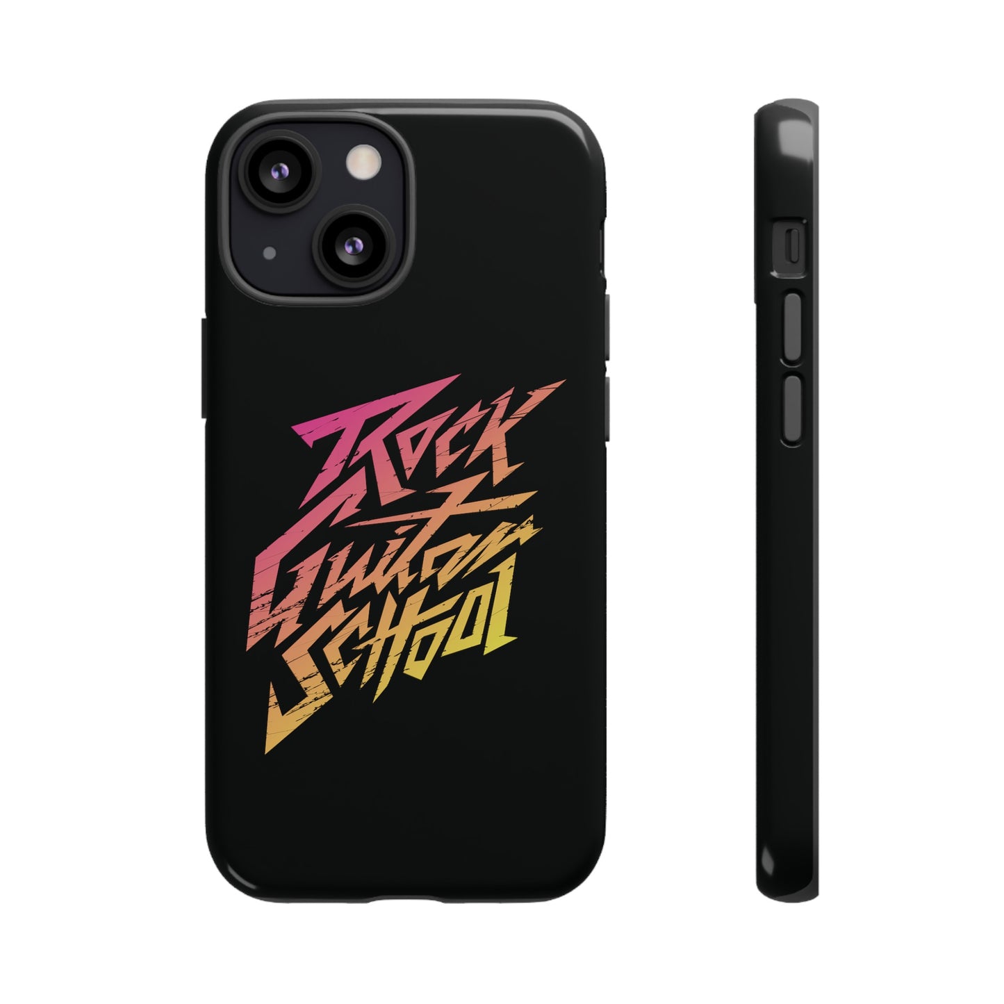 T5 Minimalist ROCK GUITAR SCHOOL Smartphone Case