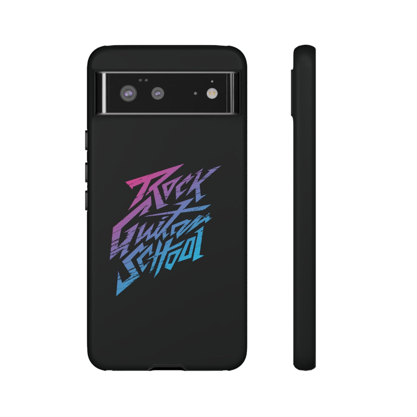 T5 Minimalist ROCK GUITAR SCHOOL Smartphone Case