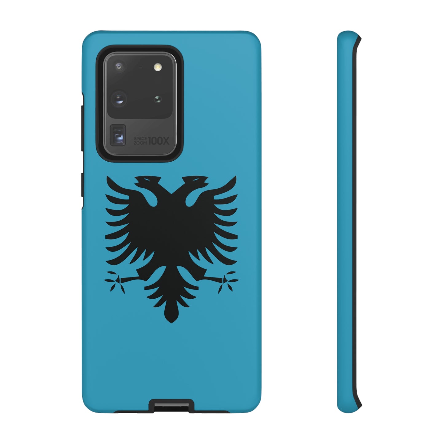 T5 Minimalist Albanian Flag Two Headed Eagle Smartphone Case