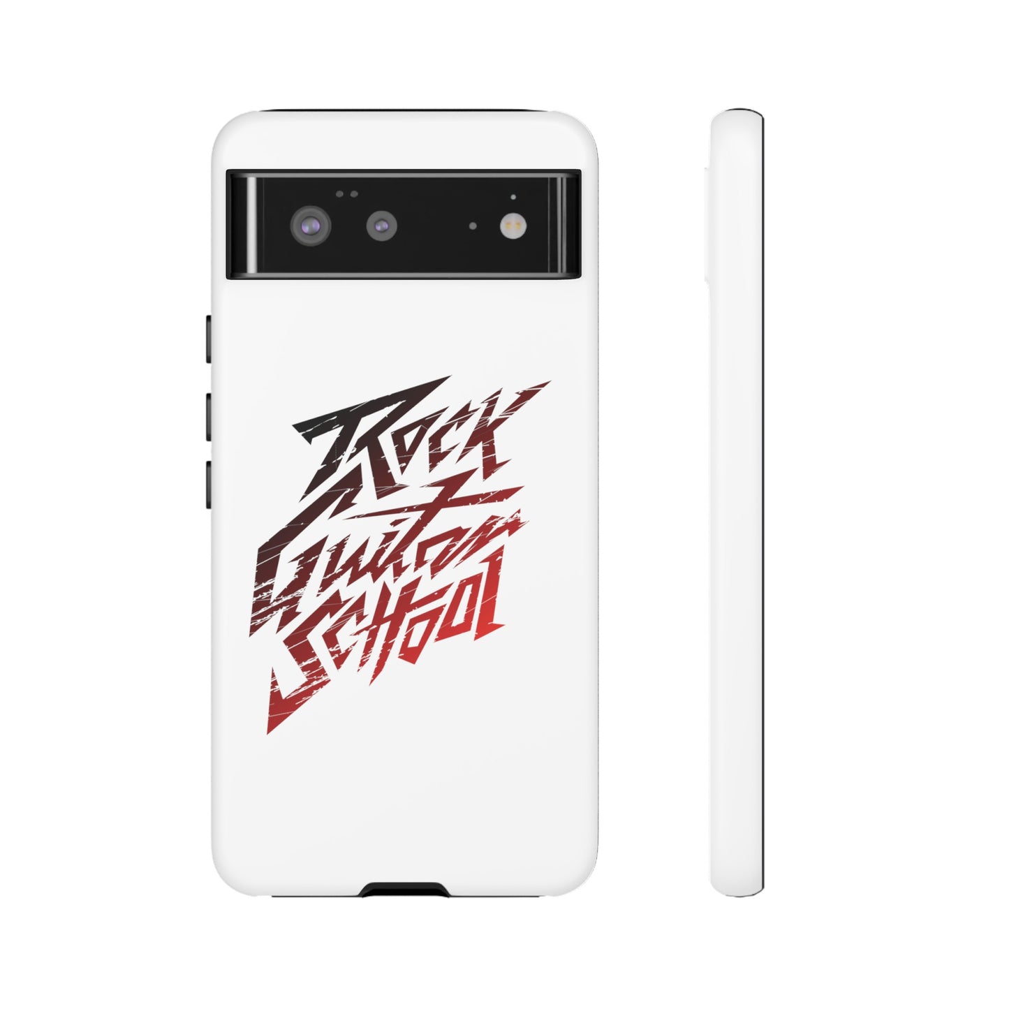 T5 Minimalist ROCK GUITAR SCHOOL Smartphone Case