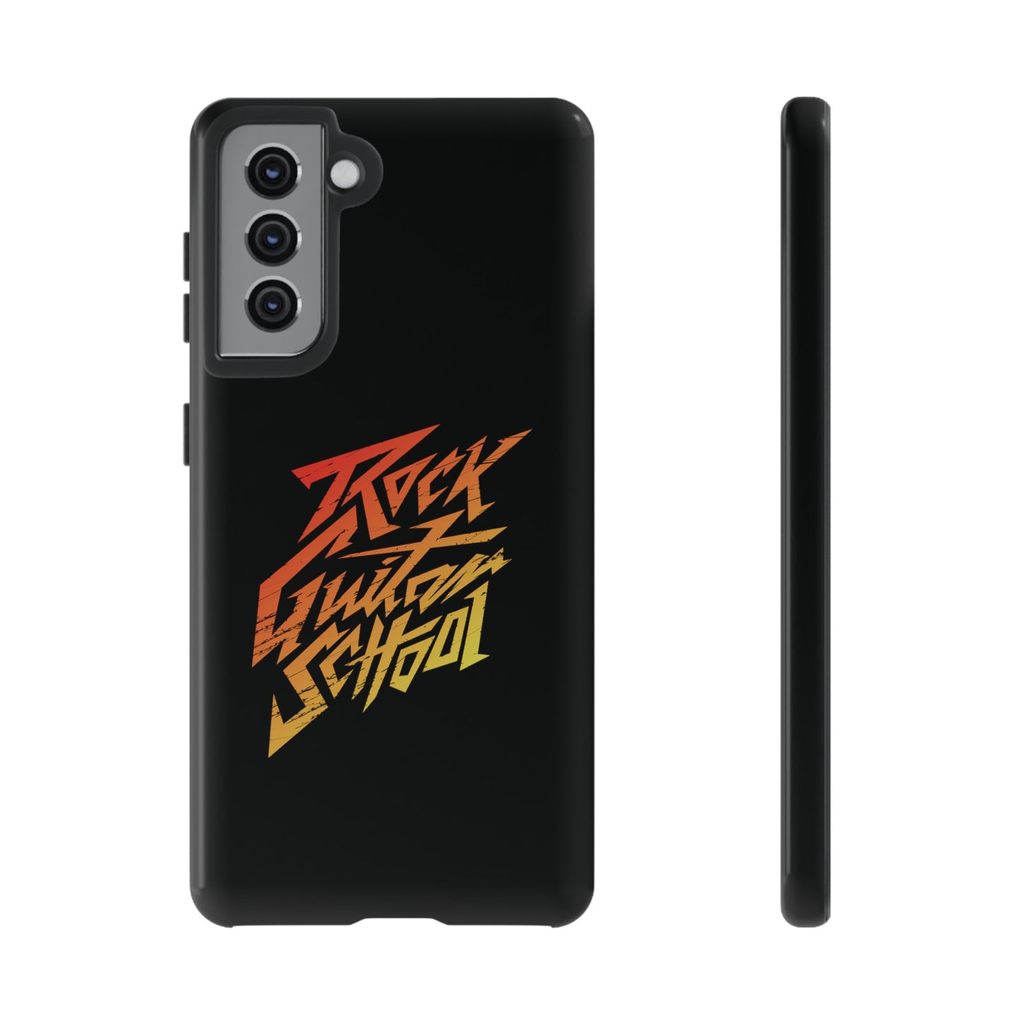 T5 Minimalist ROCK GUITAR SCHOOL Smartphone Case