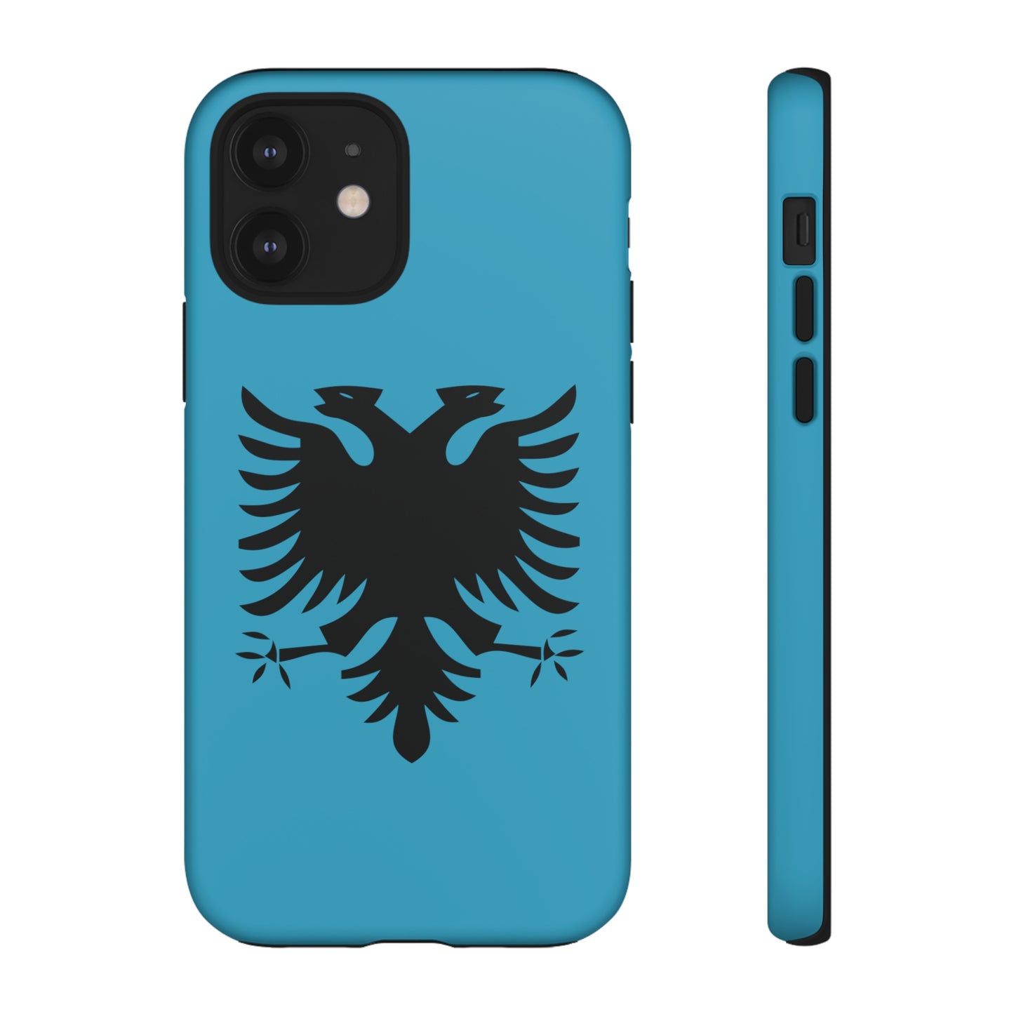 T5 Minimalist Albanian Flag Two Headed Eagle Smartphone Case