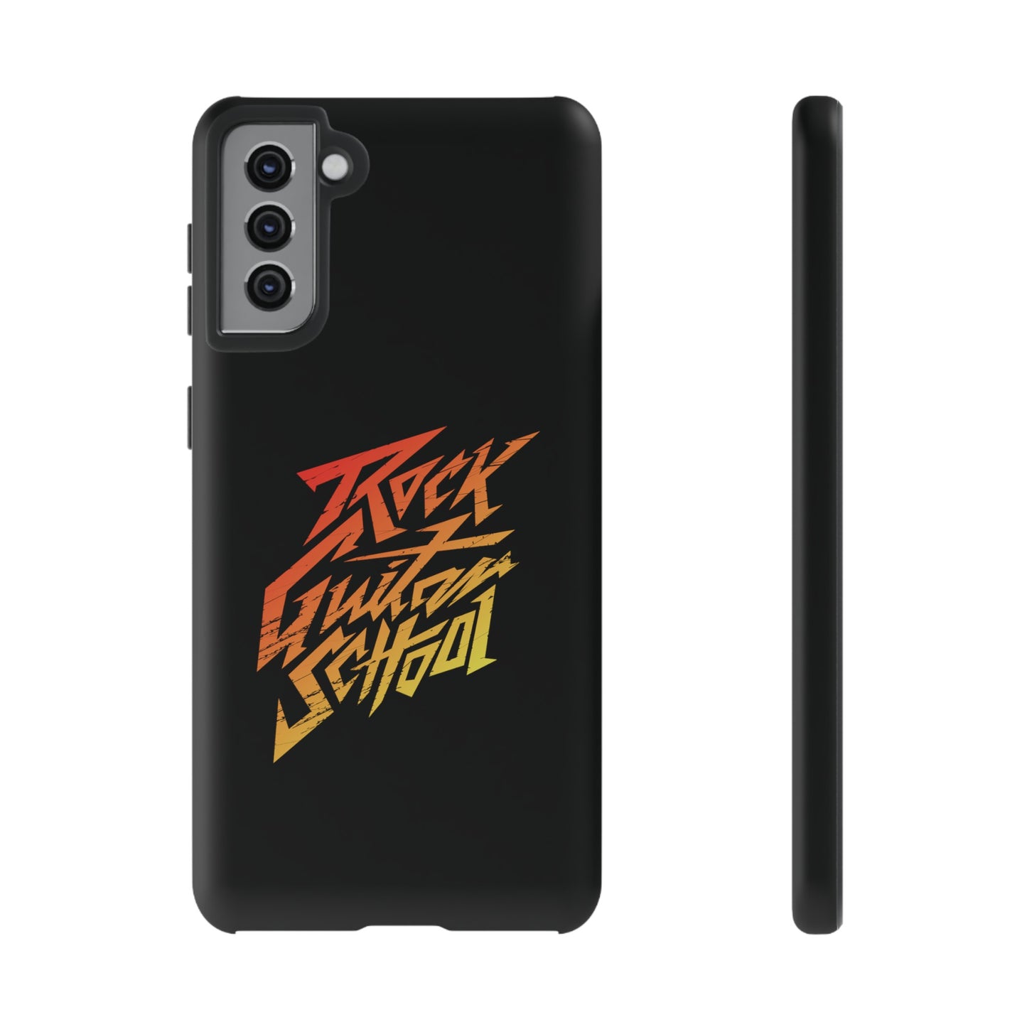 T5 Minimalist ROCK GUITAR SCHOOL Smartphone Case