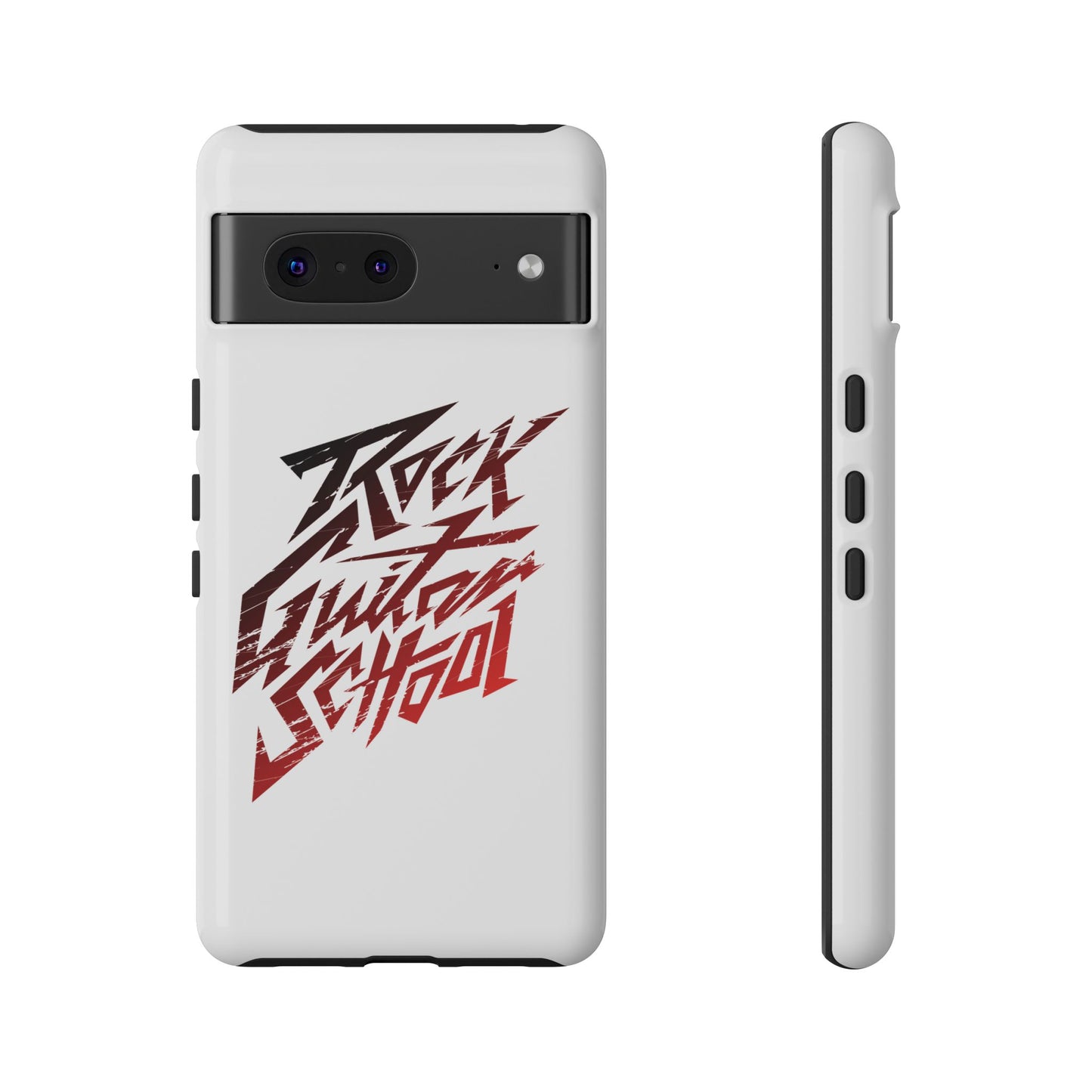 T5 Minimalist ROCK GUITAR SCHOOL Smartphone Case