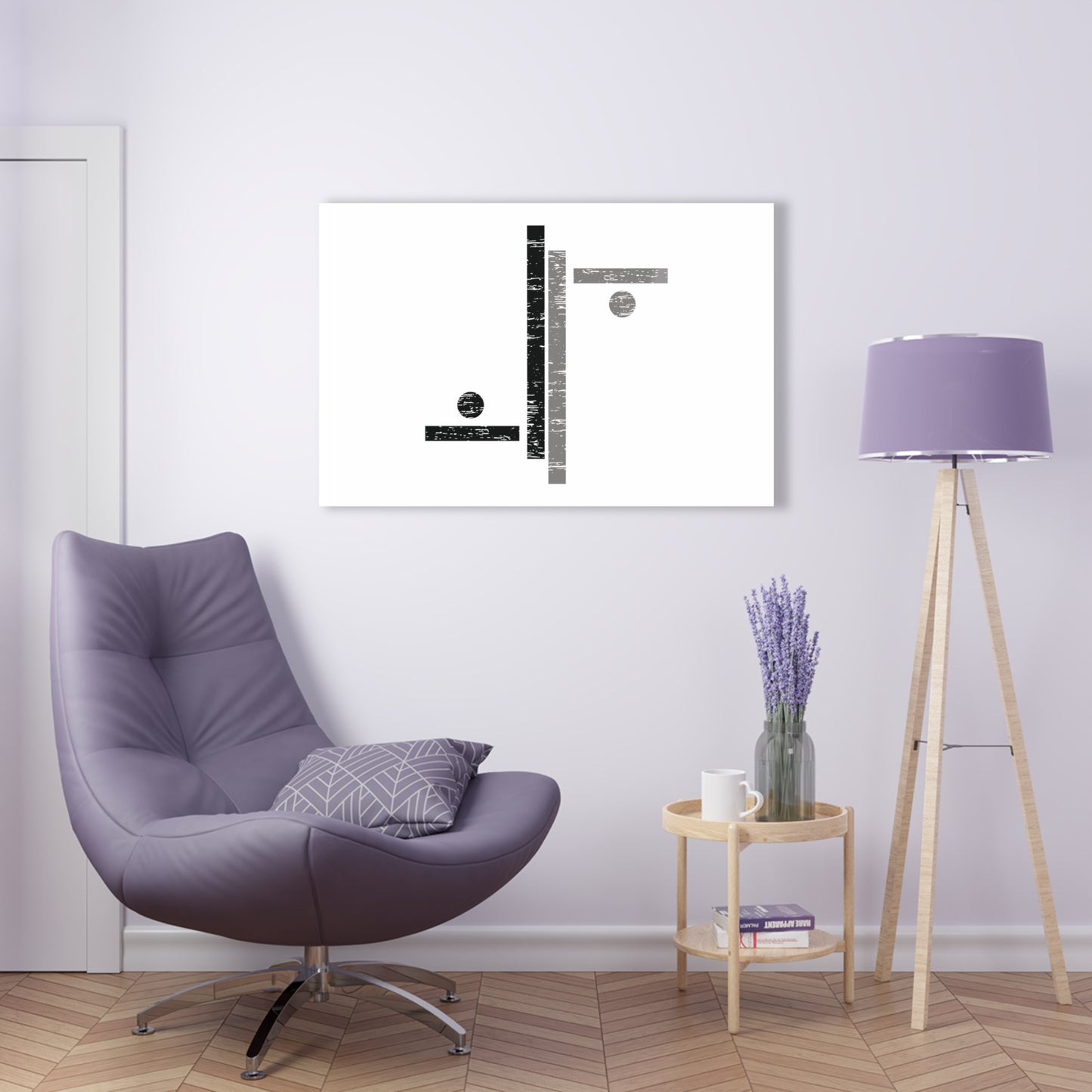 T5 Minimalist Ping-Pong Acrylic Print