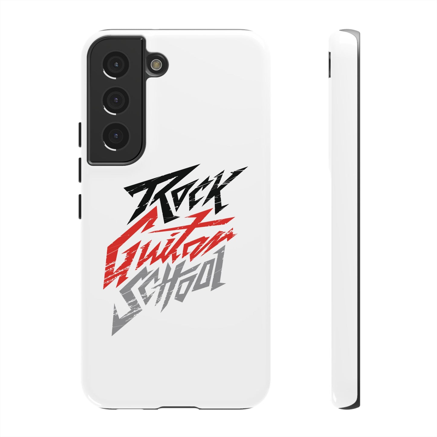 T5 Minimalist ROCK GUITAR SCHOOL Smartphone Case