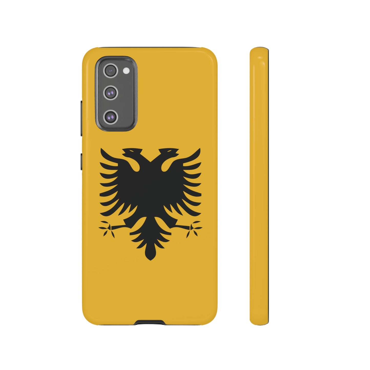 T5 Minimalist Albanian Flag Two Headed Eagle Smartphone Case