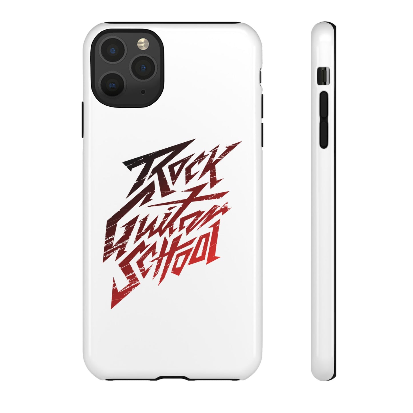 T5 Minimalist ROCK GUITAR SCHOOL Smartphone Case