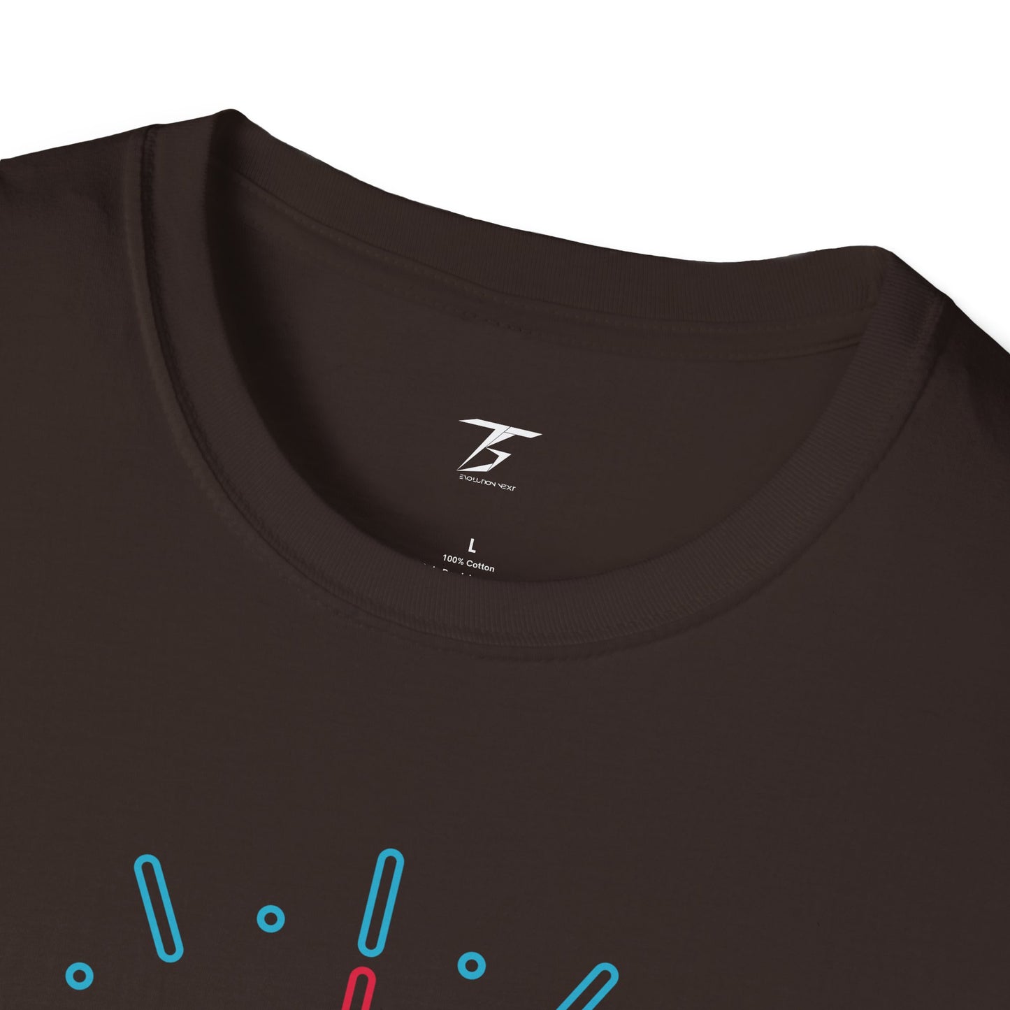 T5 Minimalist Digital Clock T-Shirt for Men