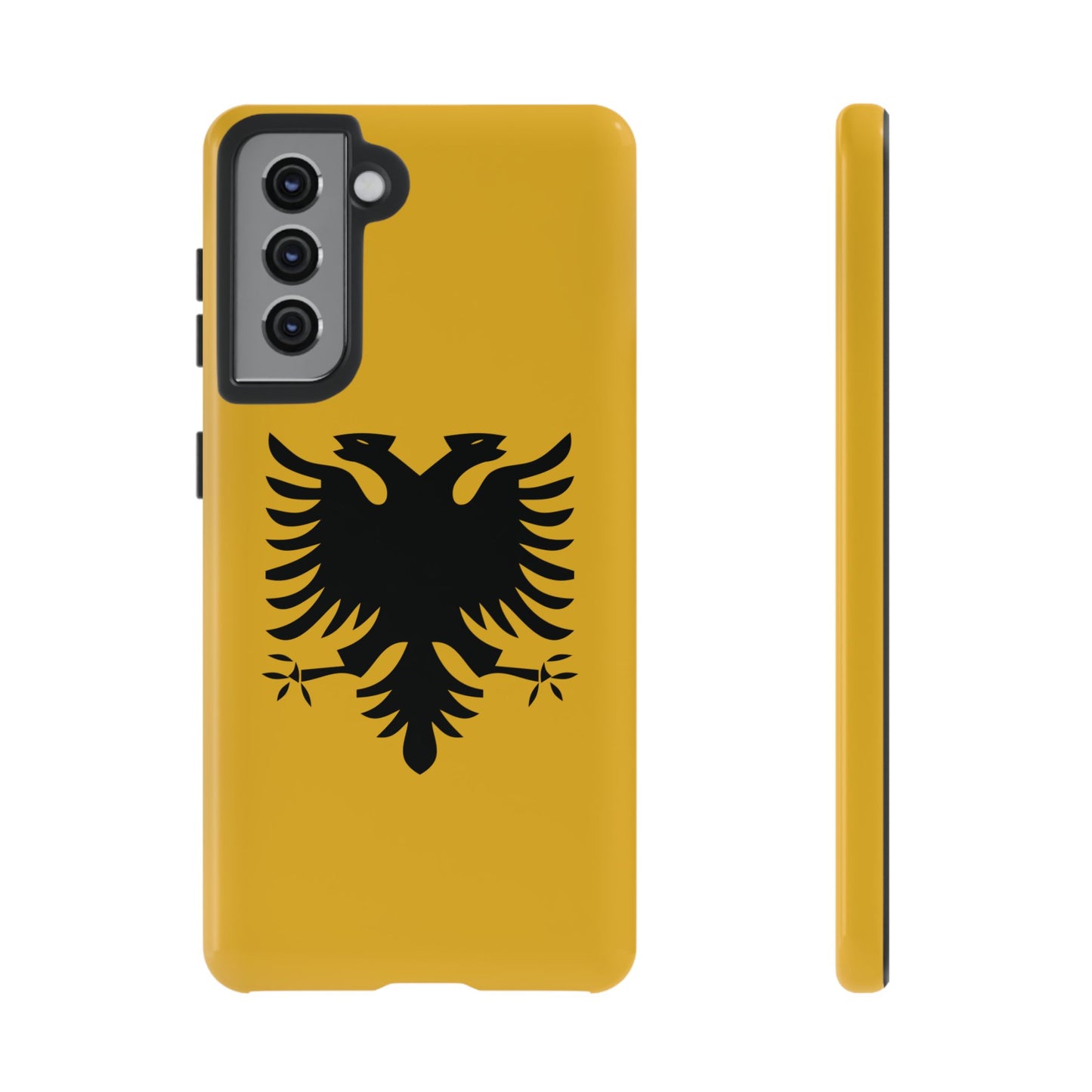 T5 Minimalist Albanian Flag Two Headed Eagle Smartphone Case