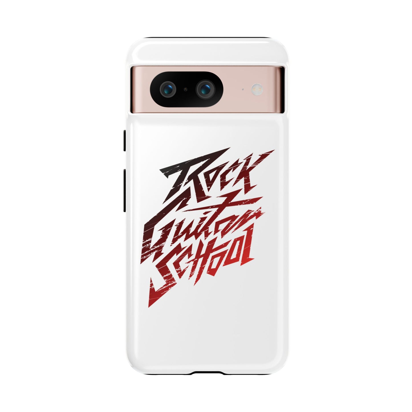 T5 Minimalist ROCK GUITAR SCHOOL Smartphone Case