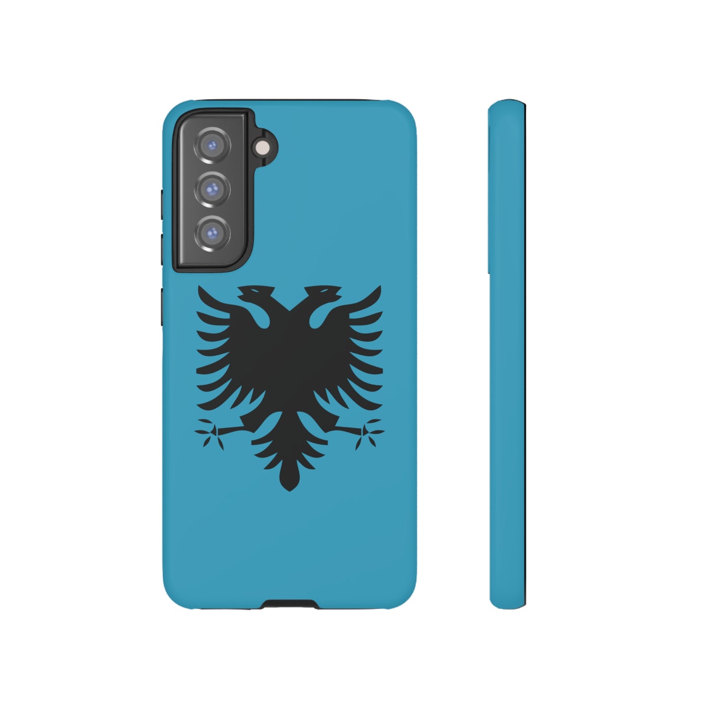 T5 Minimalist Albanian Flag Two Headed Eagle Smartphone Case