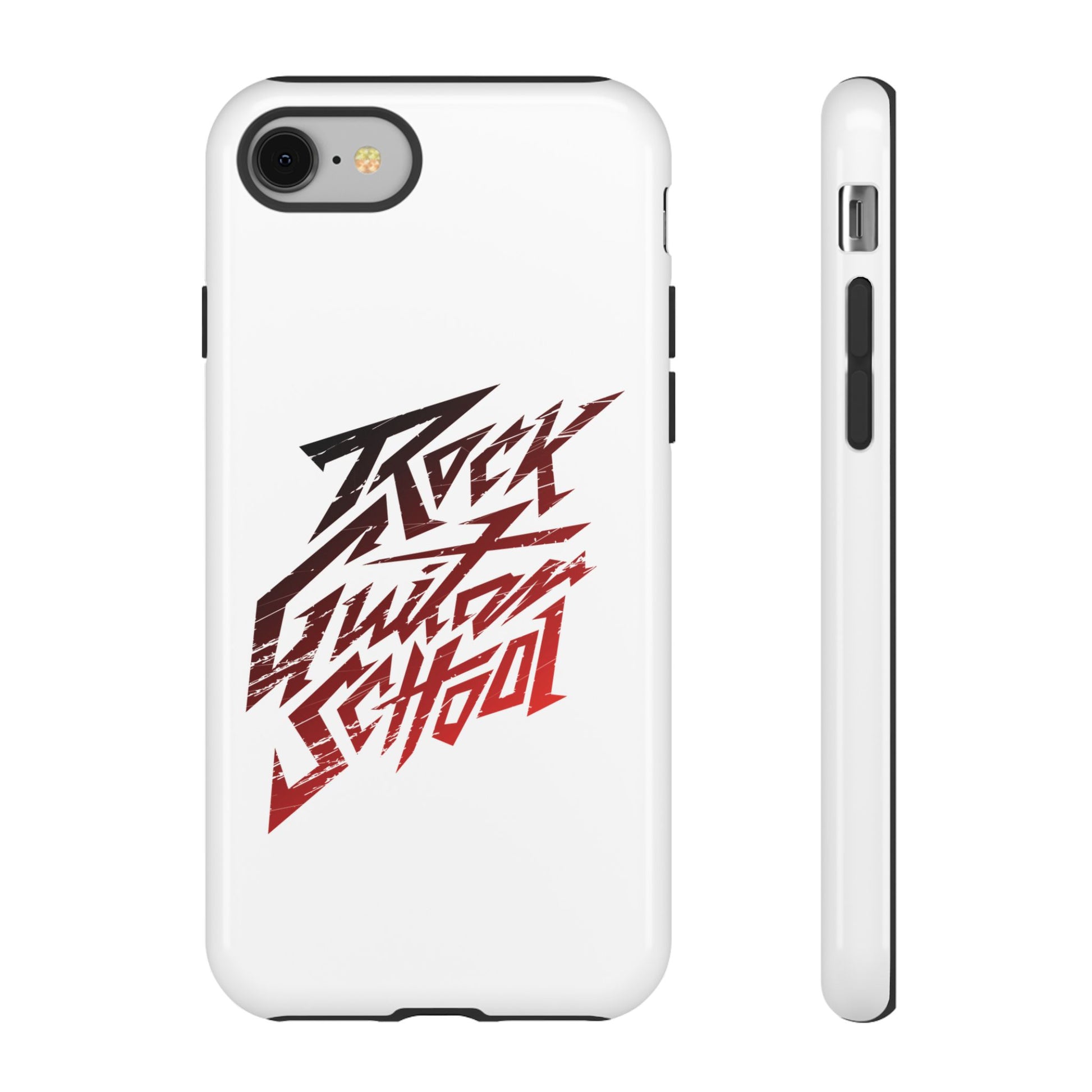 T5 Minimalist ROCK GUITAR SCHOOL Smartphone Case