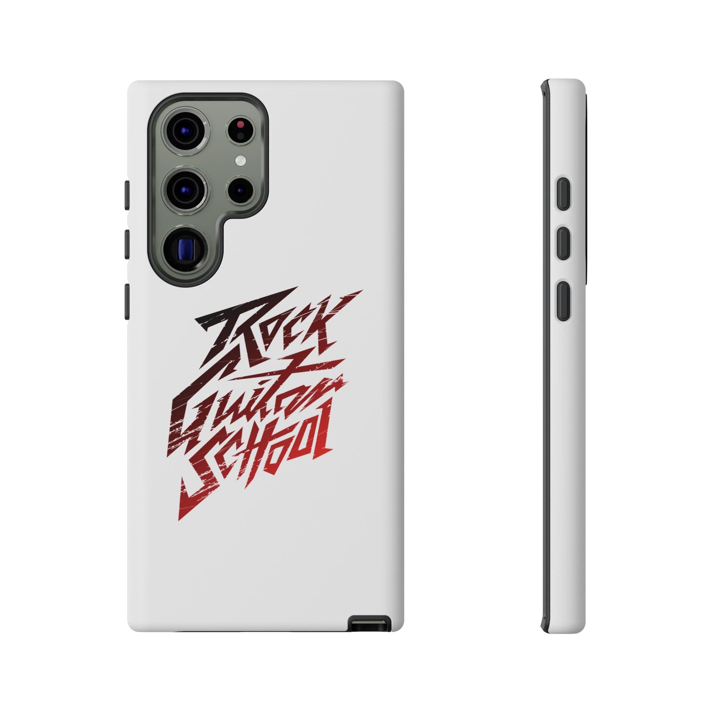 T5 Minimalist ROCK GUITAR SCHOOL Smartphone Case