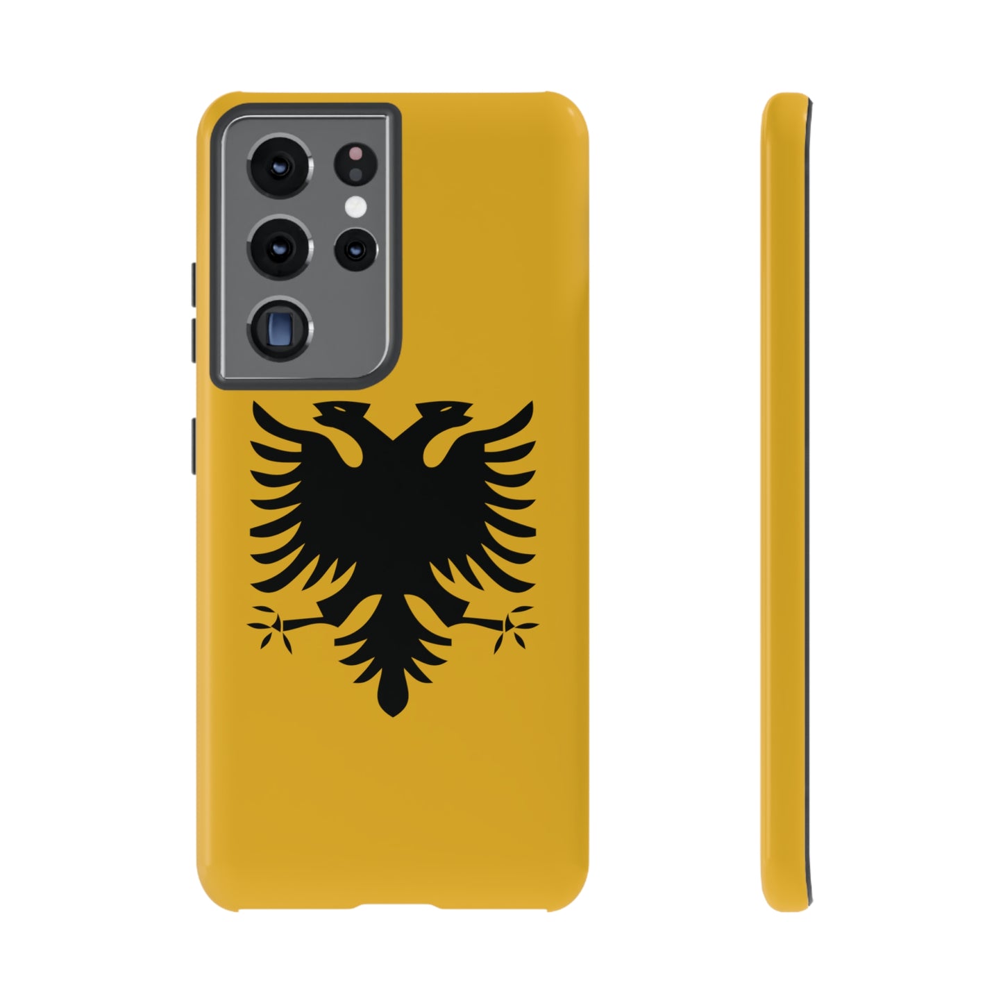 T5 Minimalist Albanian Flag Two Headed Eagle Smartphone Case