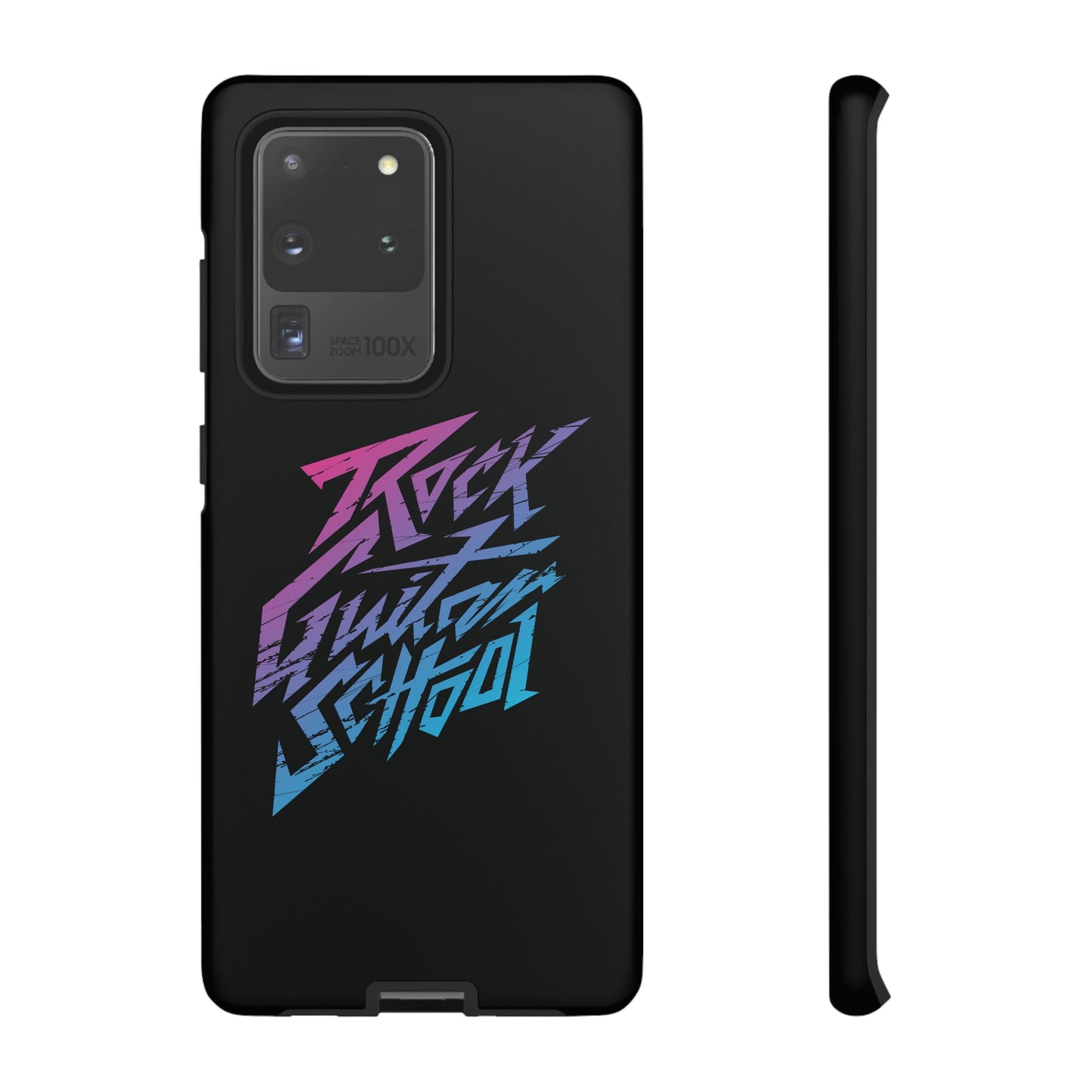 T5 Minimalist ROCK GUITAR SCHOOL Smartphone Case