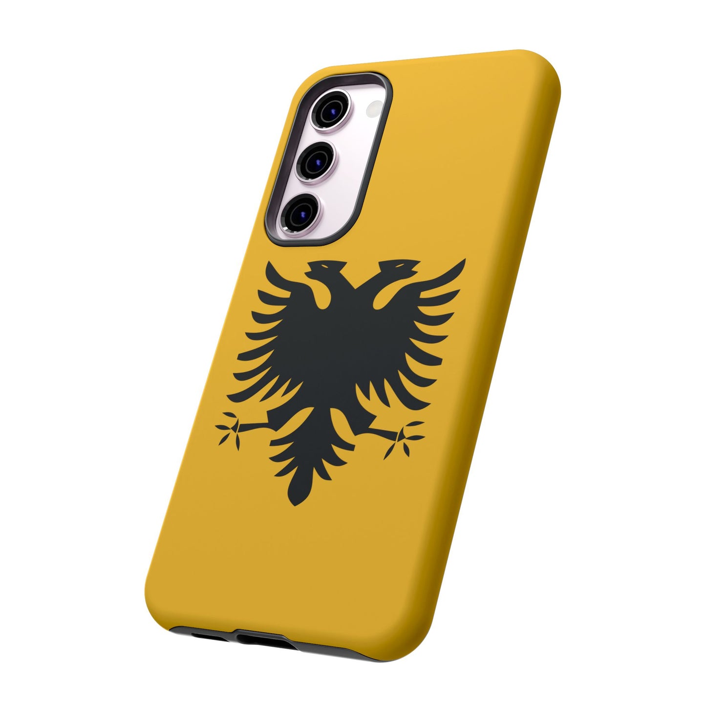 T5 Minimalist Albanian Flag Two Headed Eagle Smartphone Case