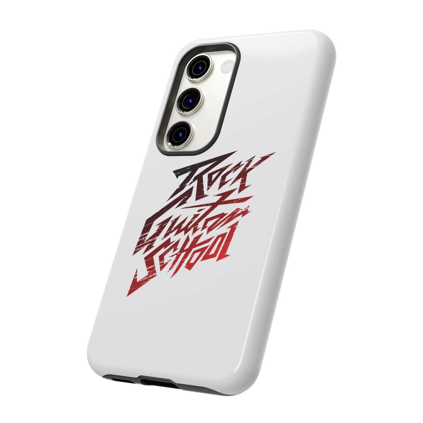 T5 Minimalist ROCK GUITAR SCHOOL Smartphone Case