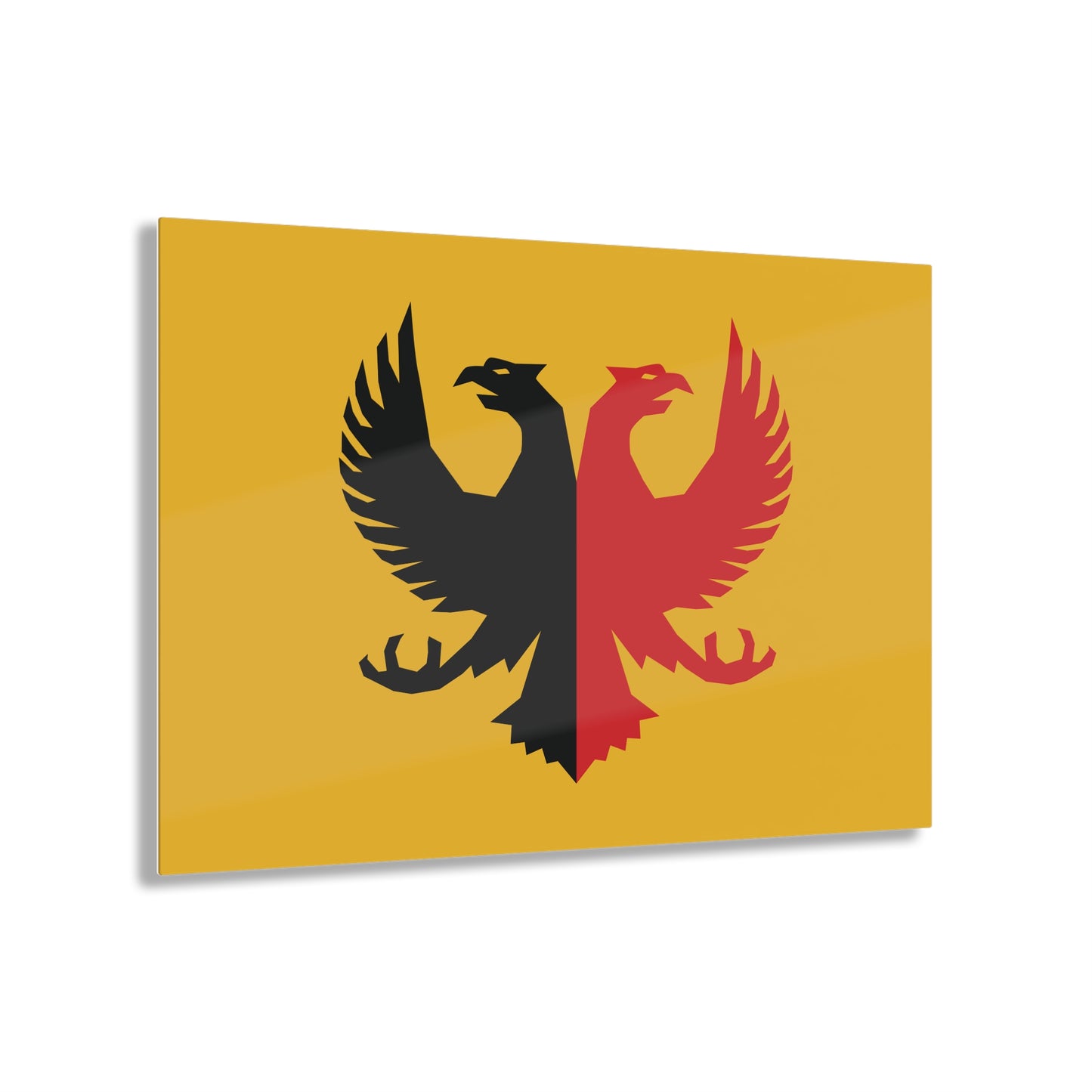 T5 Minimalist Two Headed Eagle Acrylic Print